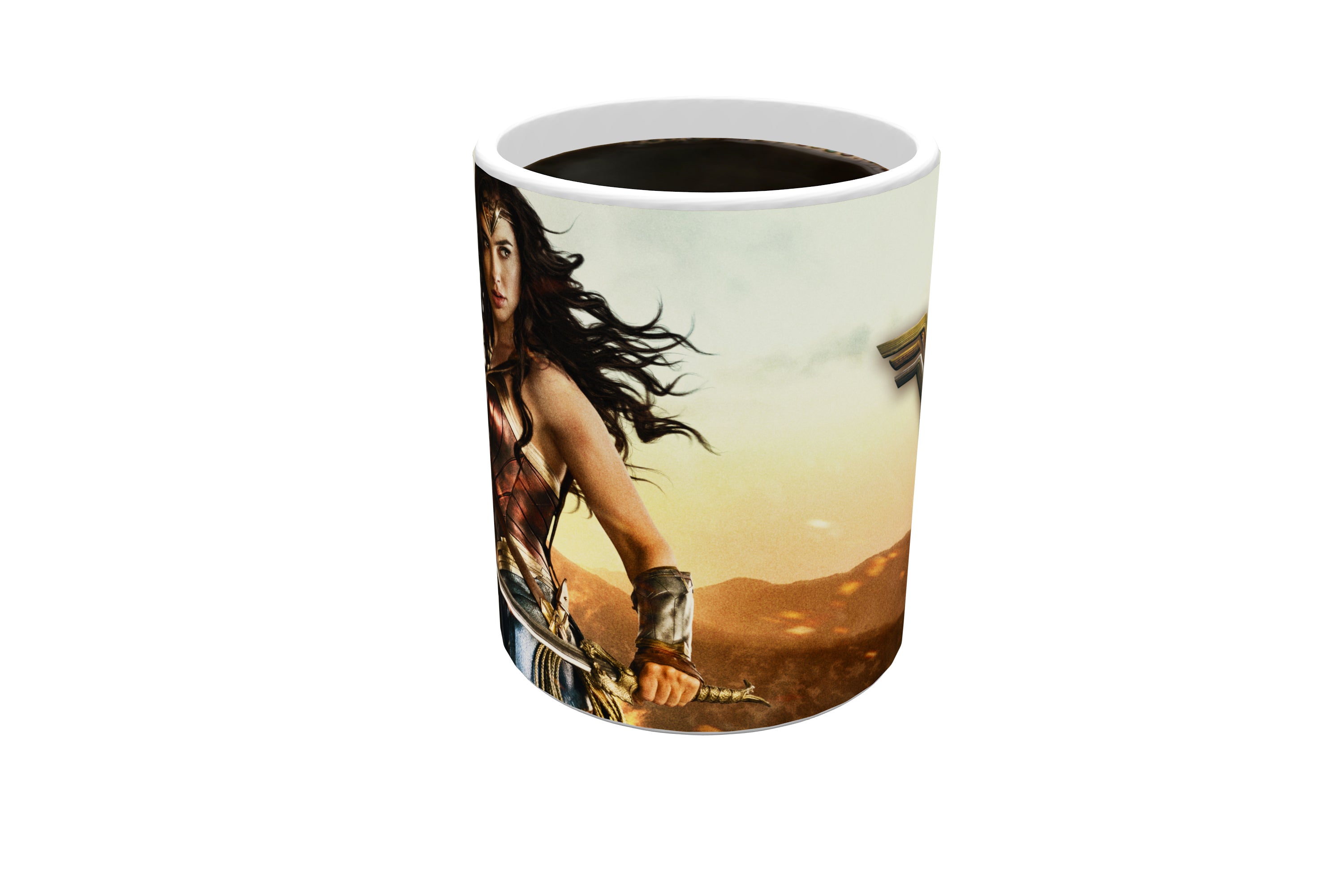 Wonder Woman (Ready For Battle) Morphing Mugs®  Heat-Sensitive Mug MMUG574