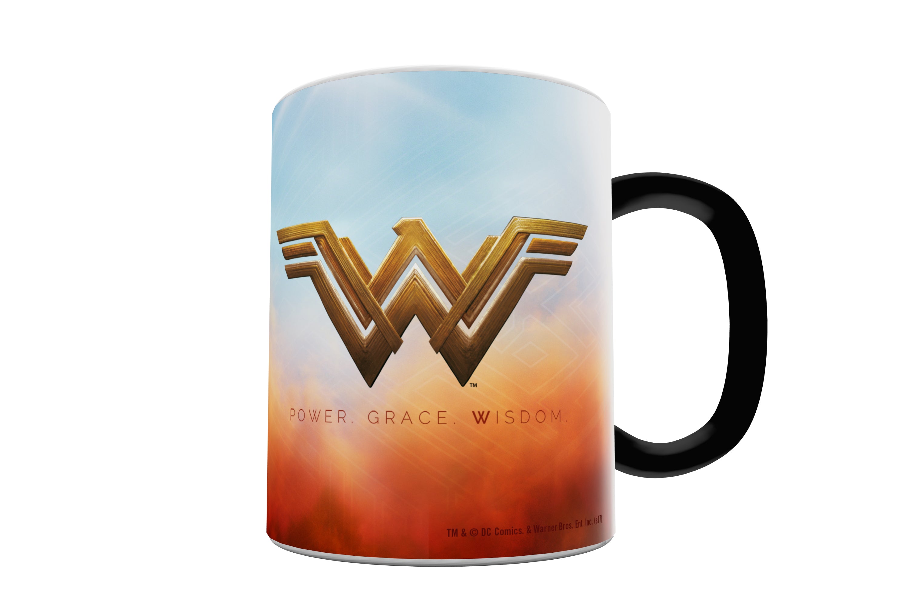 Wonder Woman (Power Grace Wisdom) Morphing Mugs®  Heat-Sensitive Mug MMUG576