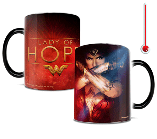 Wonder Woman (Lady of Hope) Morphing Mugs®  Heat-Sensitive Mug MMUG577