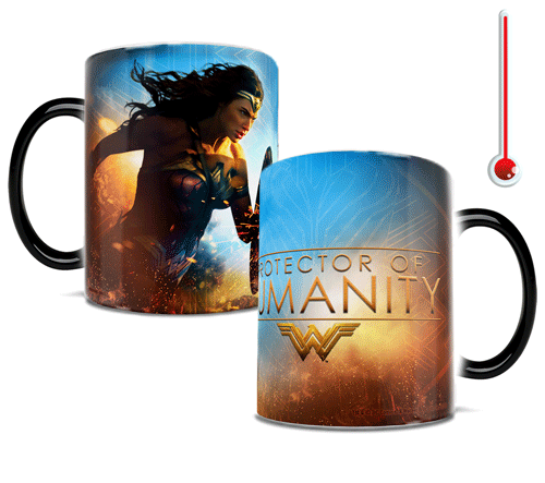 Wonder Woman (Protector of Humanity) Morphing Mugs®  Heat-Sensitive Mug MMUG578