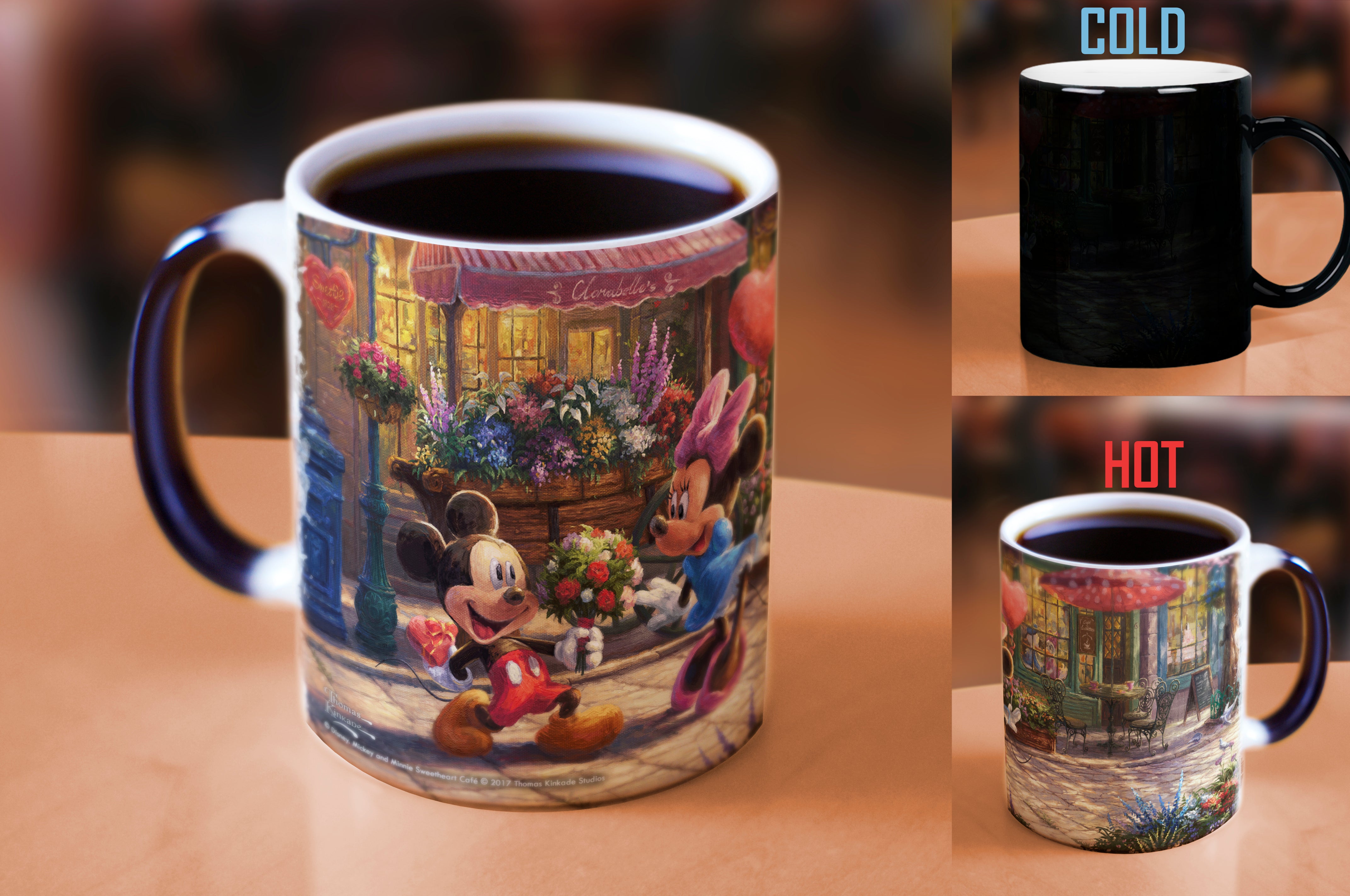 Disney (Mickey and Minnie Mouse - Sweetheart Cafe) Morphing Mugs® Heat-Sensitive Mug MMUG583