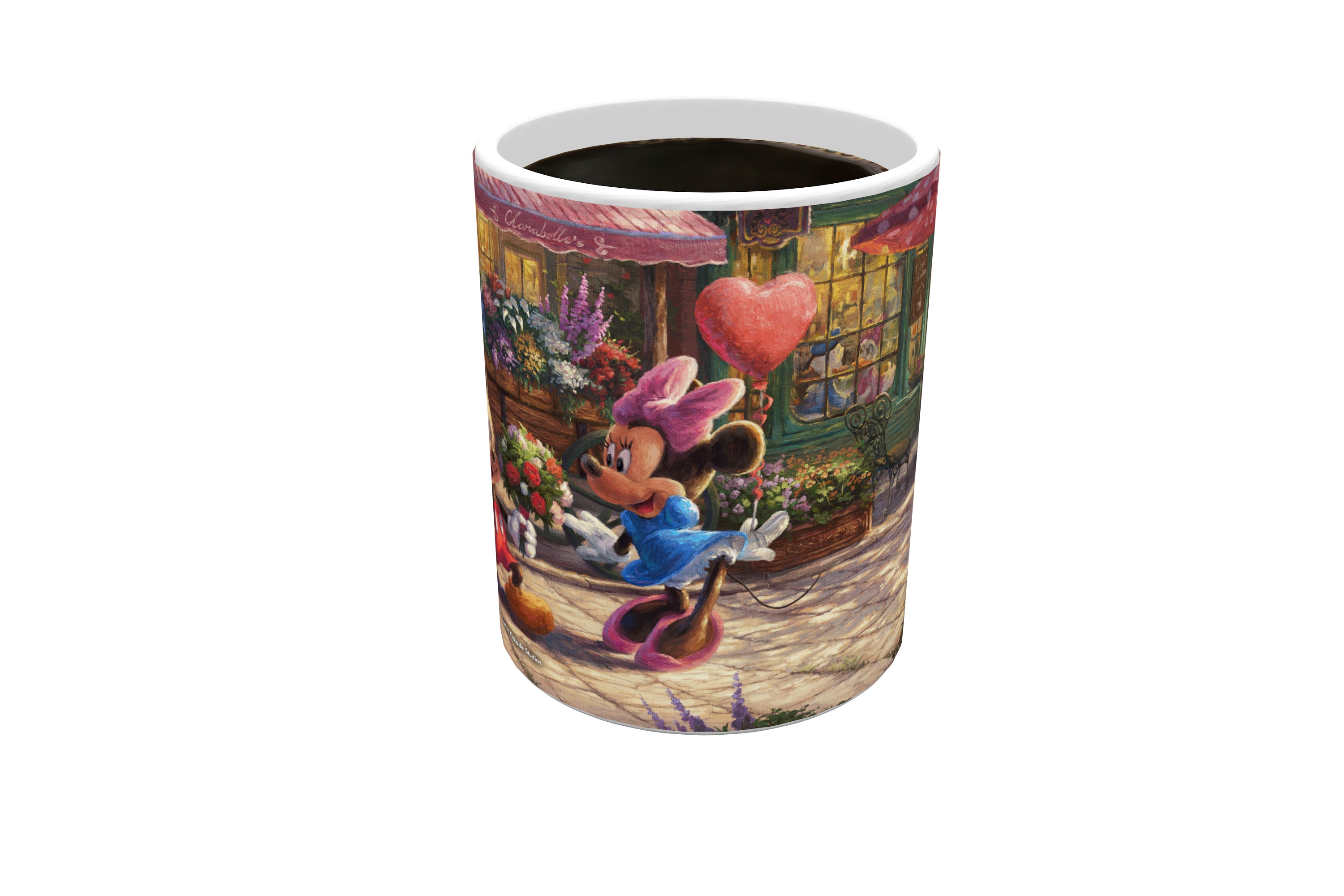 Disney (Mickey and Minnie Mouse - Sweetheart Cafe) Morphing Mugs® Heat-Sensitive Mug MMUG583