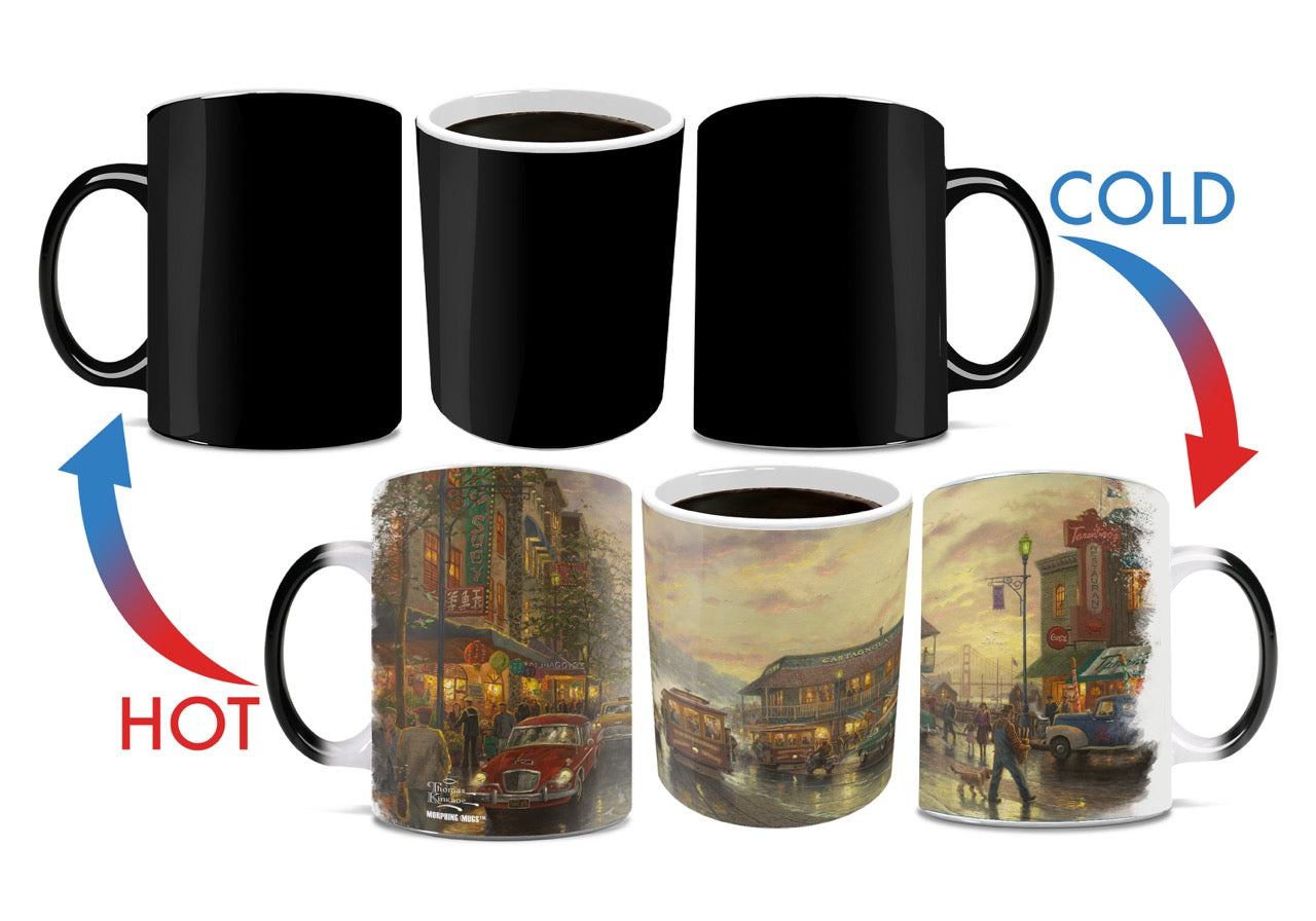 Thomas Kinkade Studios (City by the Bay) Morphing Mugs® Heat-Sensitive Mug MMUG584