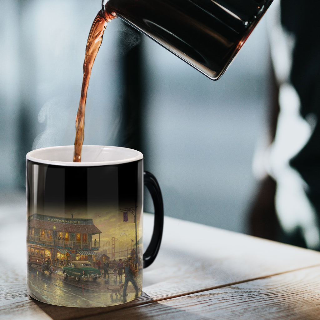 Thomas Kinkade Studios (City by the Bay) Morphing Mugs® Heat-Sensitive Mug MMUG584