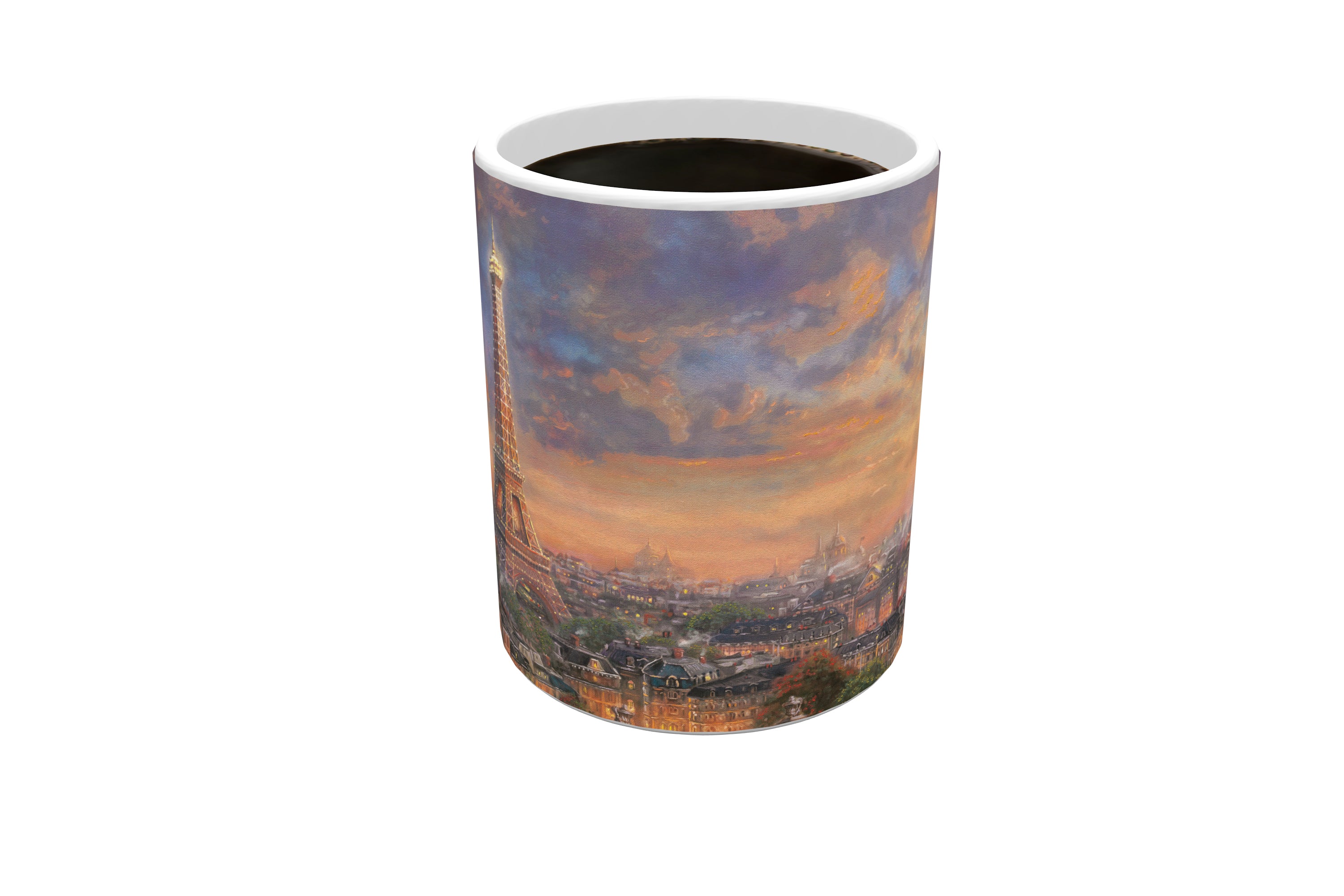 Thomas Kinkade Studios (Paris, City Of Love) Morphing Mugs® Heat-Sensitive Mug MMUG586