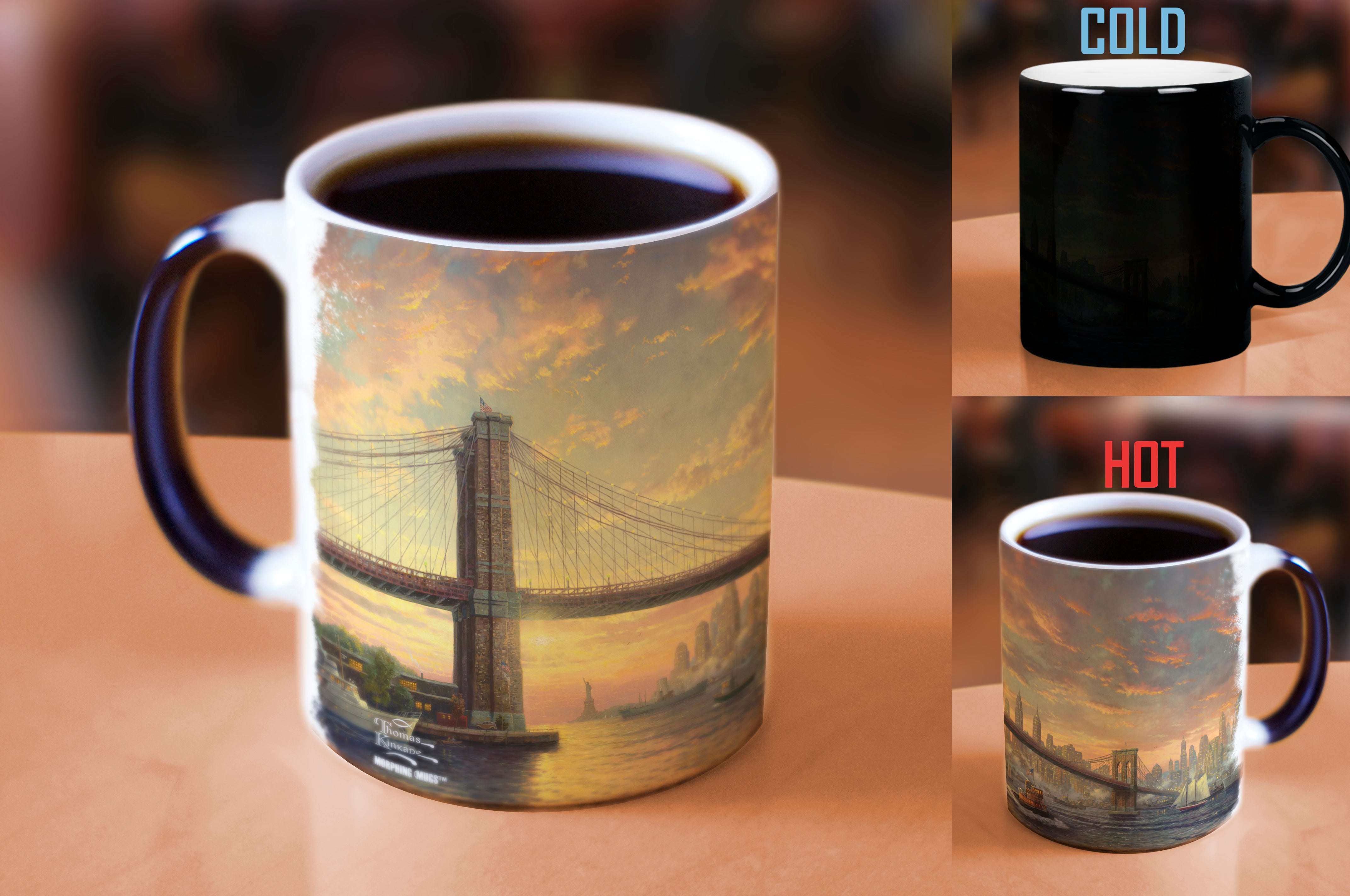 Thomas Kinkade Studios (The Spirit Of New York) Morphing Mugs® Heat-Sensitive Mug MMUG588