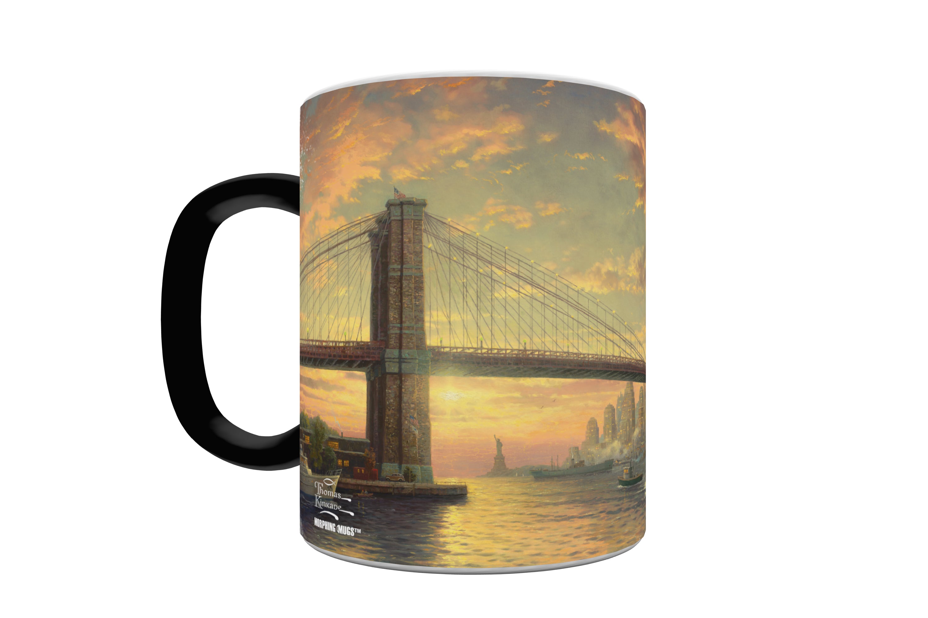 Thomas Kinkade Studios (The Spirit Of New York) Morphing Mugs® Heat-Sensitive Mug MMUG588