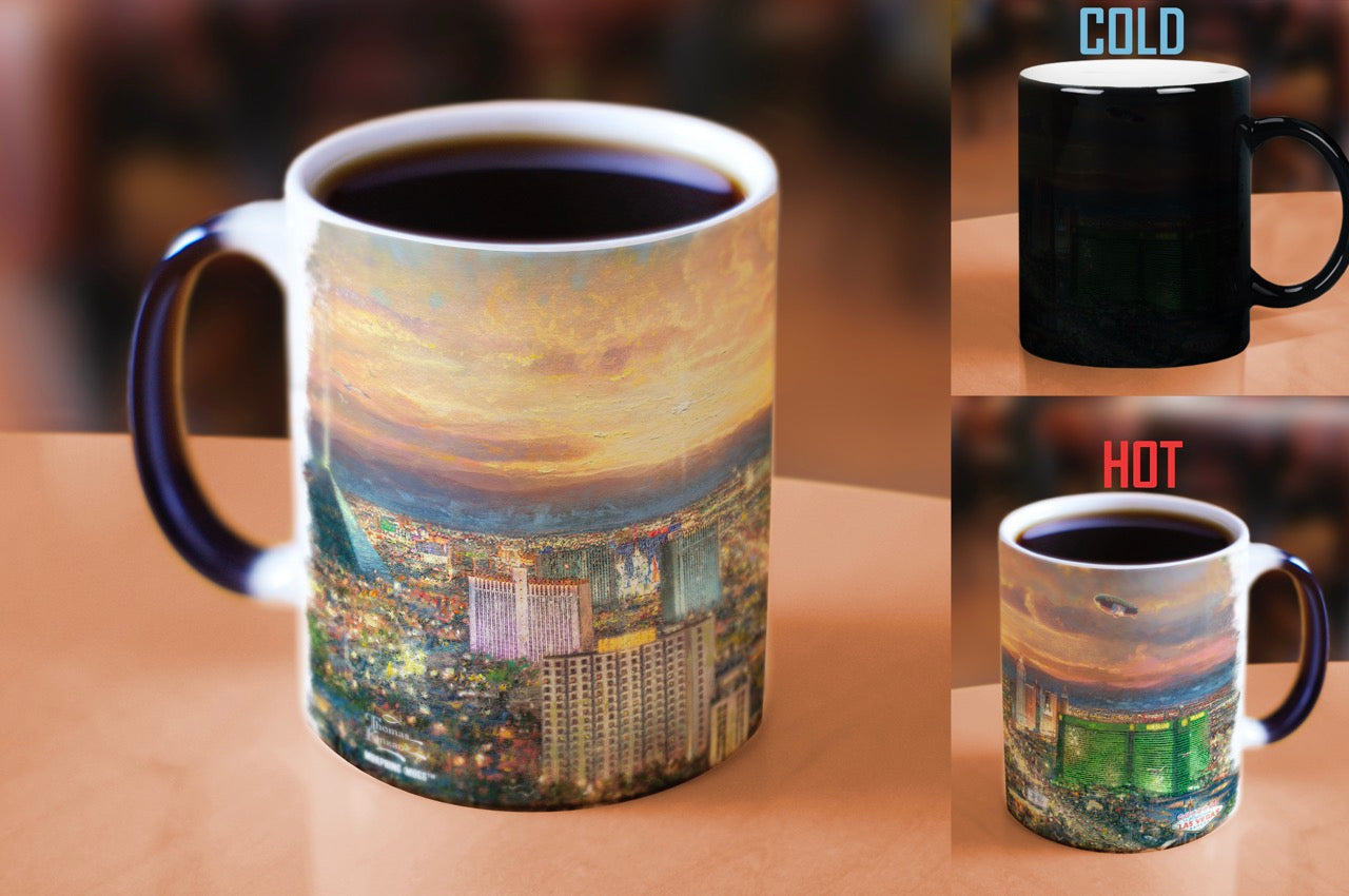 Thomas Kinkade Studios (Viva Las Vegas) Morphing Mugs® Heat-Sensitive Mug MMUG590