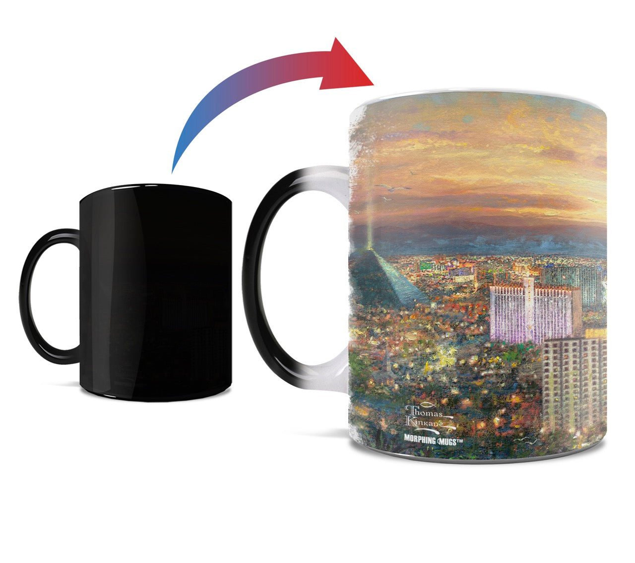 Thomas Kinkade Studios (Viva Las Vegas) Morphing Mugs® Heat-Sensitive Mug MMUG590