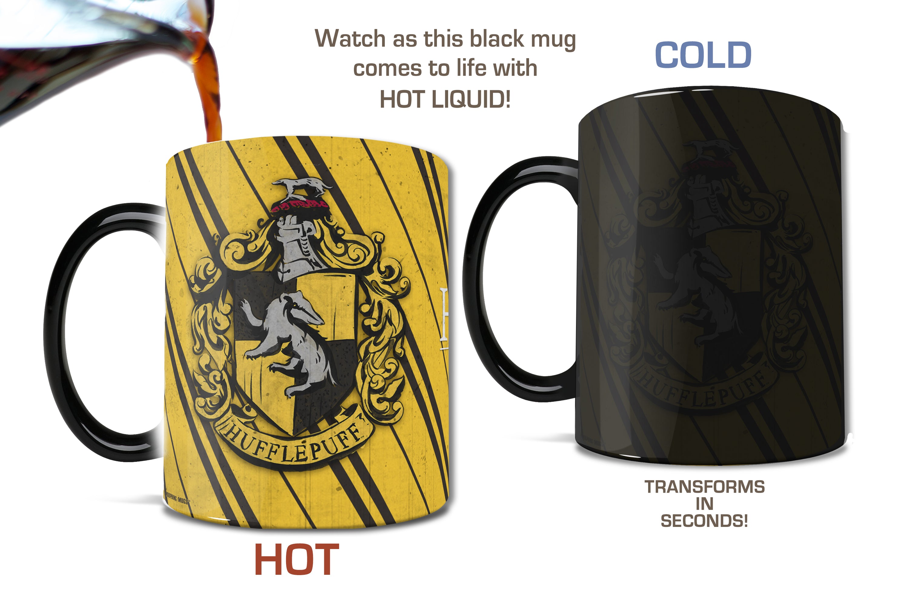 Harry Potter (Hufflepuff Colors)  Morphing Mugs® Heat-Sensitive Mug MMUG595