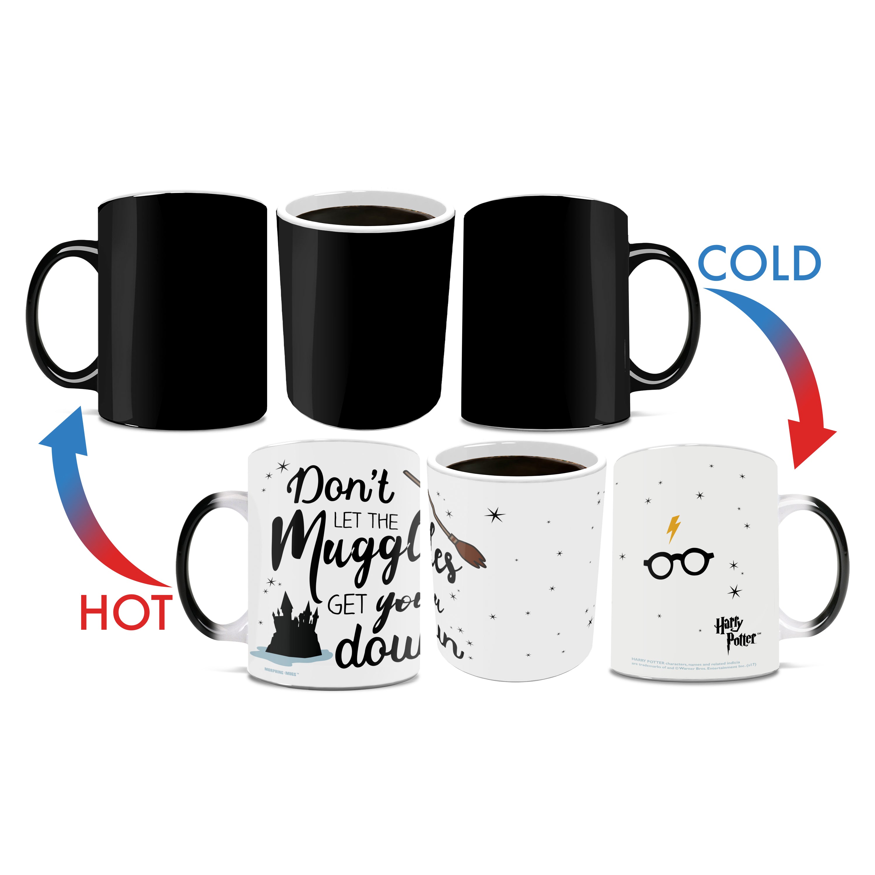 Harry Potter (Dont Let the Muggles Get You Down)  Morphing Mugs® Heat-Sensitive Mug MMUG600