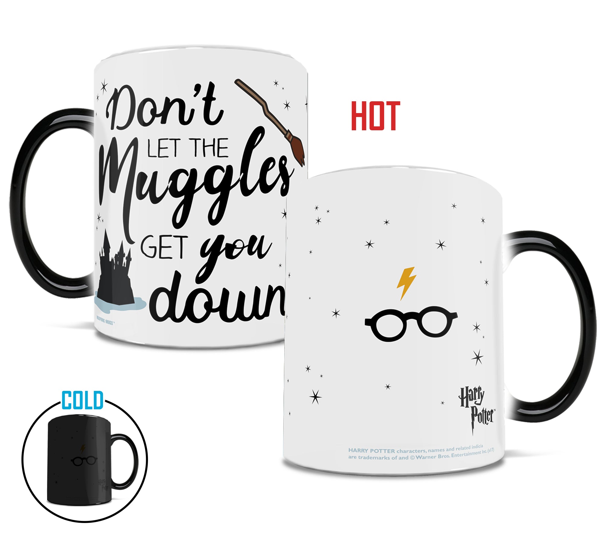 Harry Potter (Dont Let the Muggles Get You Down)  Morphing Mugs® Heat-Sensitive Mug MMUG600