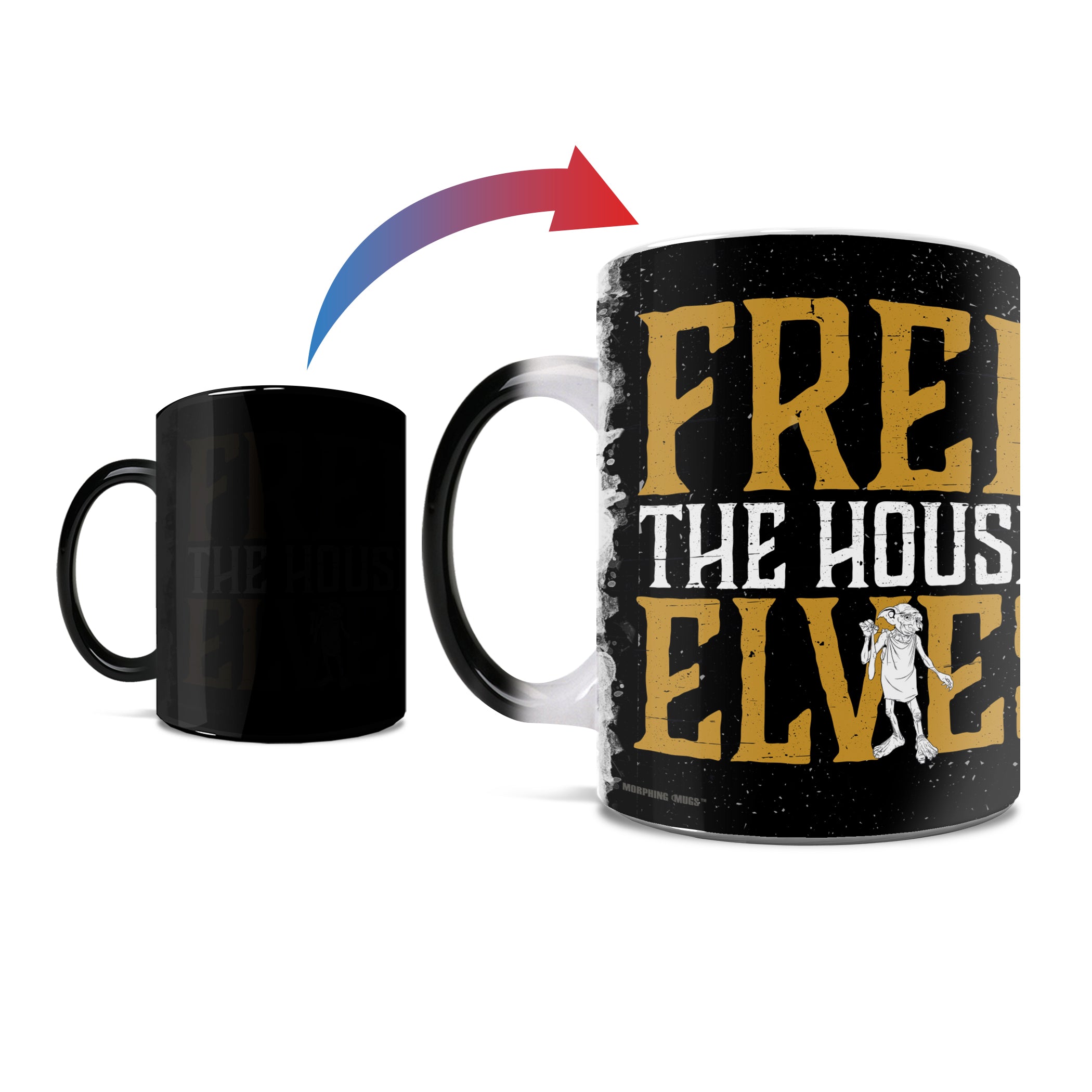 Harry Potter (Free The House Elves) Morphing Mugs® Heat-Sensitive Mug MMUG603