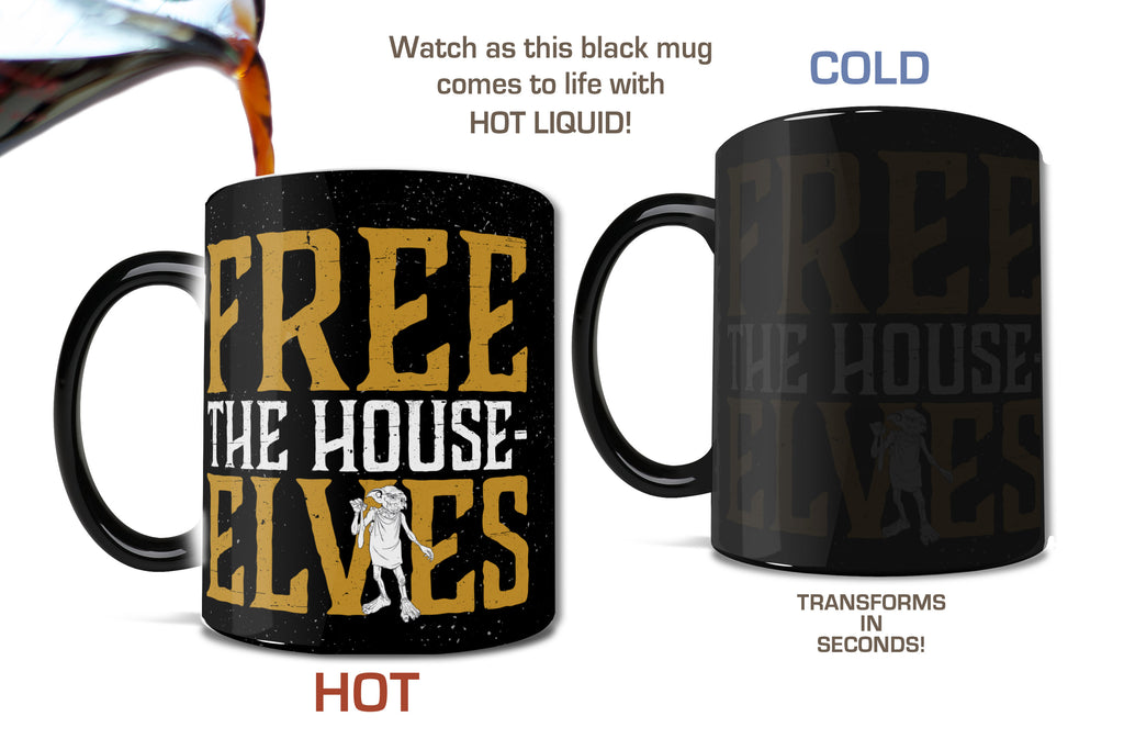 Harry Potter (Free The House Elves) Morphing Mugs® Heat-Sensitive Mug MMUG603