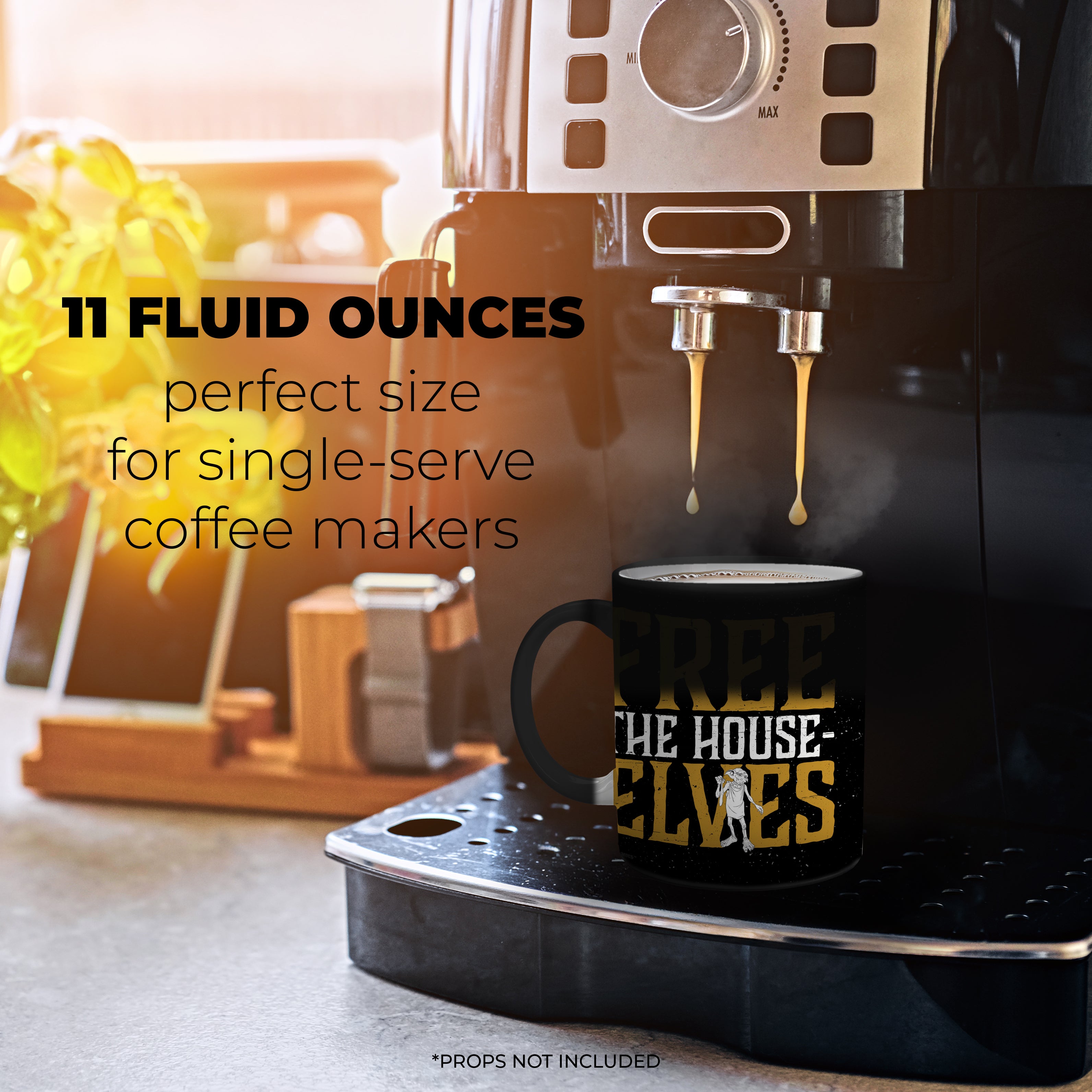 Harry Potter (Free The House Elves) Morphing Mugs® Heat-Sensitive Mug MMUG603