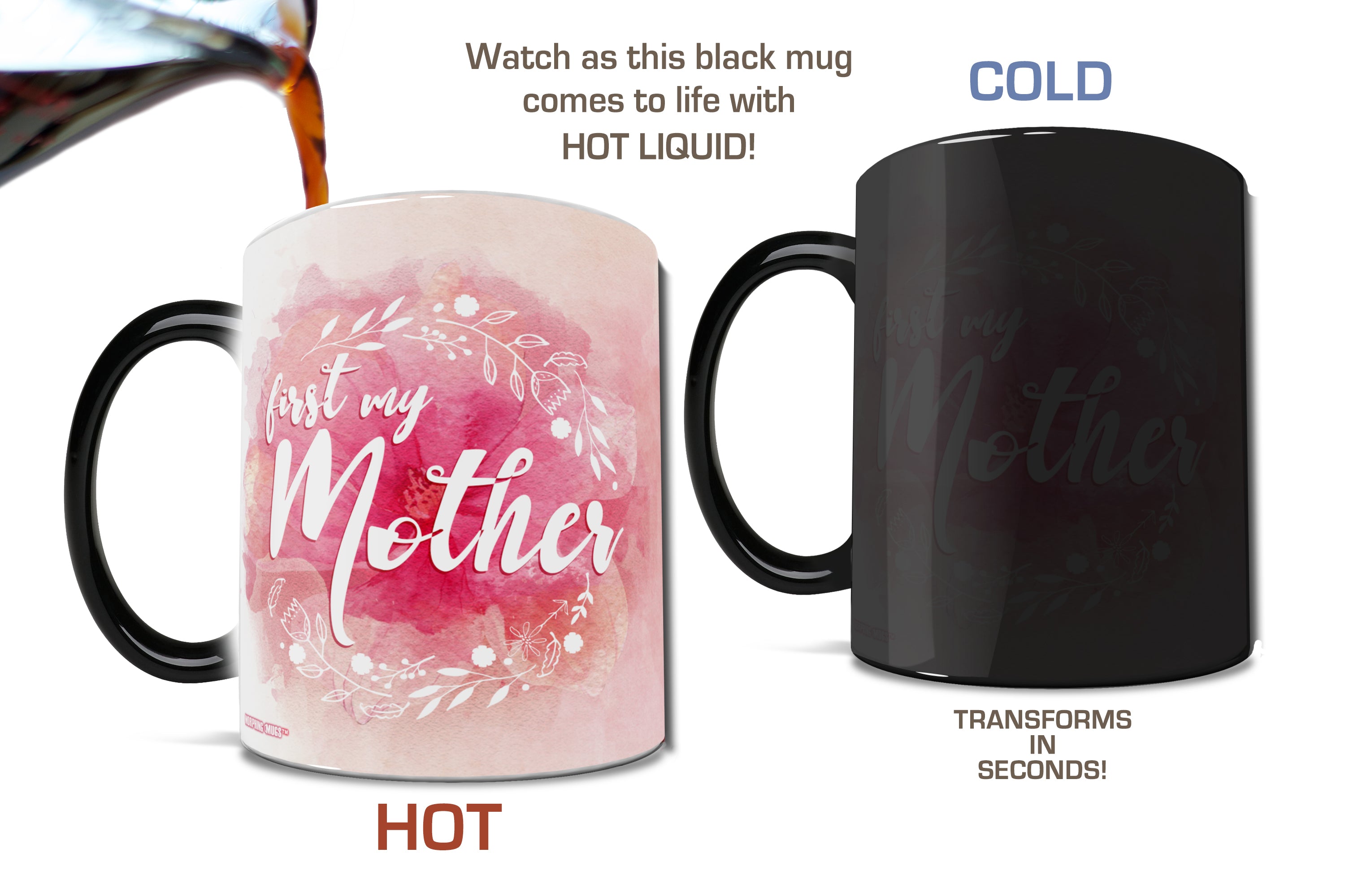 Parent Collection (Forever My Friend - Pink) Morphing Mugs® Heat-Sensitive Mug MMUG608