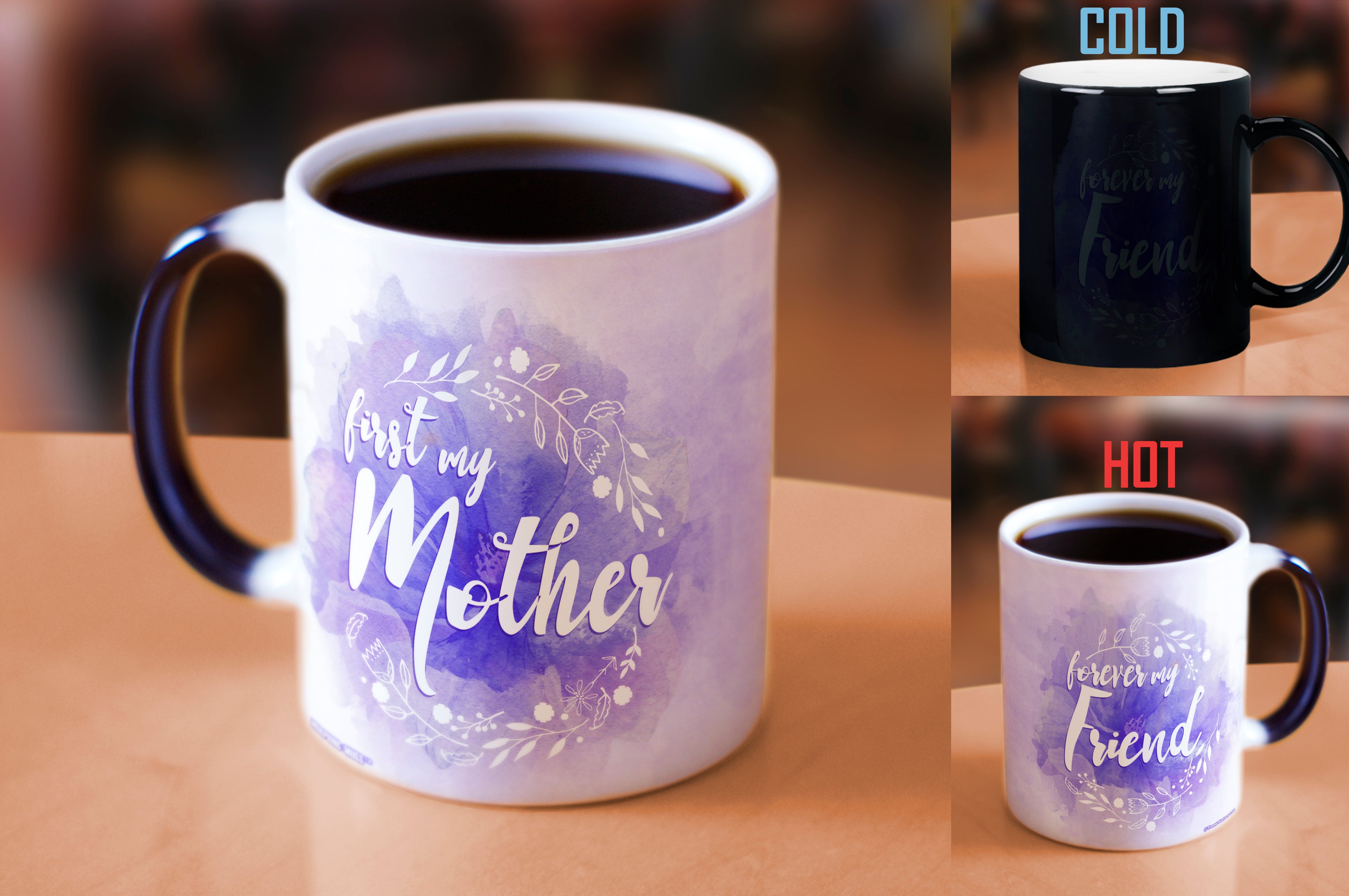 Parent Collection (Forever My Friend - Purple) Morphing Mugs® Heat-Sensitive Mug MMUG609