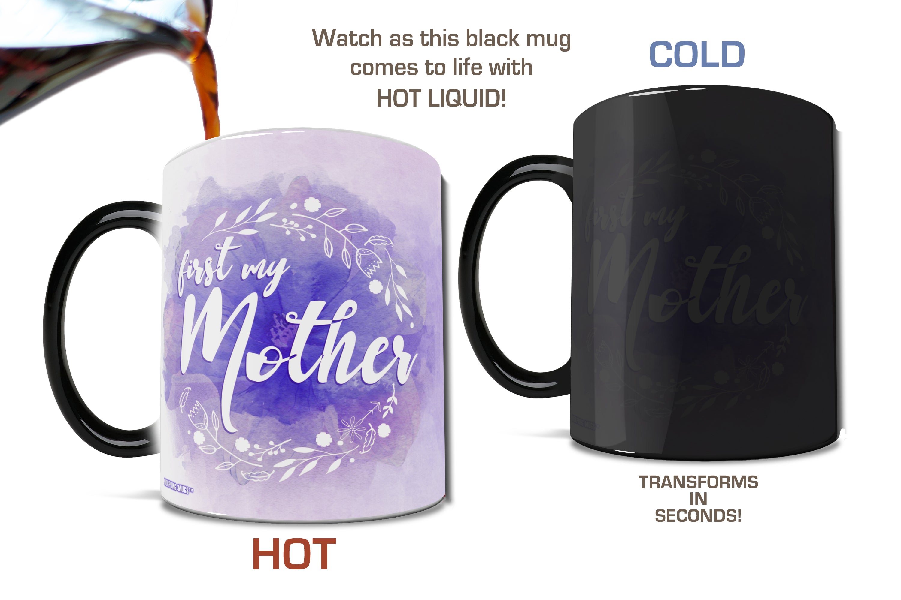 Parent Collection (Forever My Friend - Purple) Morphing Mugs® Heat-Sensitive Mug MMUG609