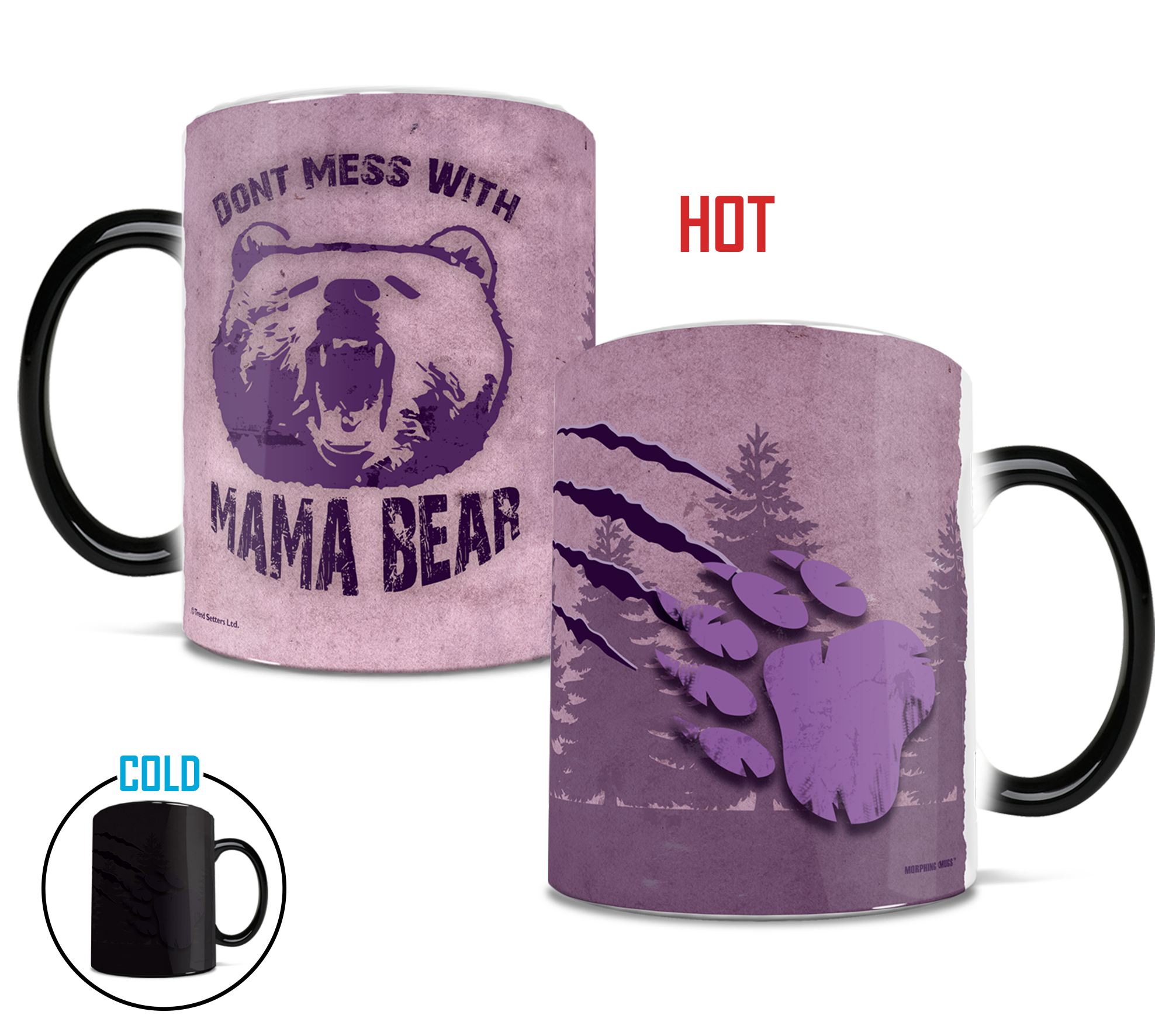 Parent Collection (Dont Mess With Mama Bear) Morphing Mugs® Heat-Sensitive Mug MMUG615