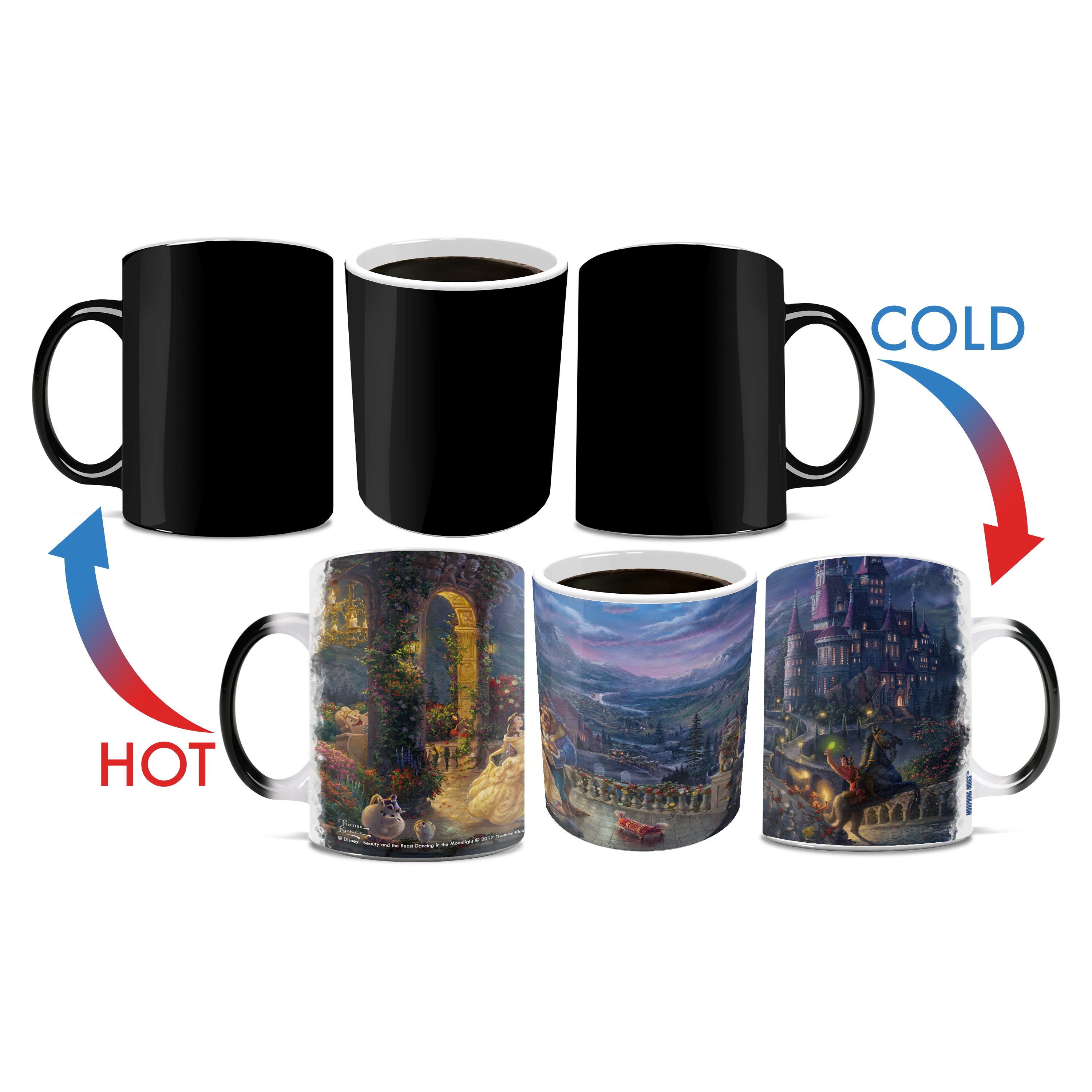 Disney (Beauty and the Beast Dancing in the Moonlight) Morphing Mugs®  Heat-Sensitive Mug MMUG621