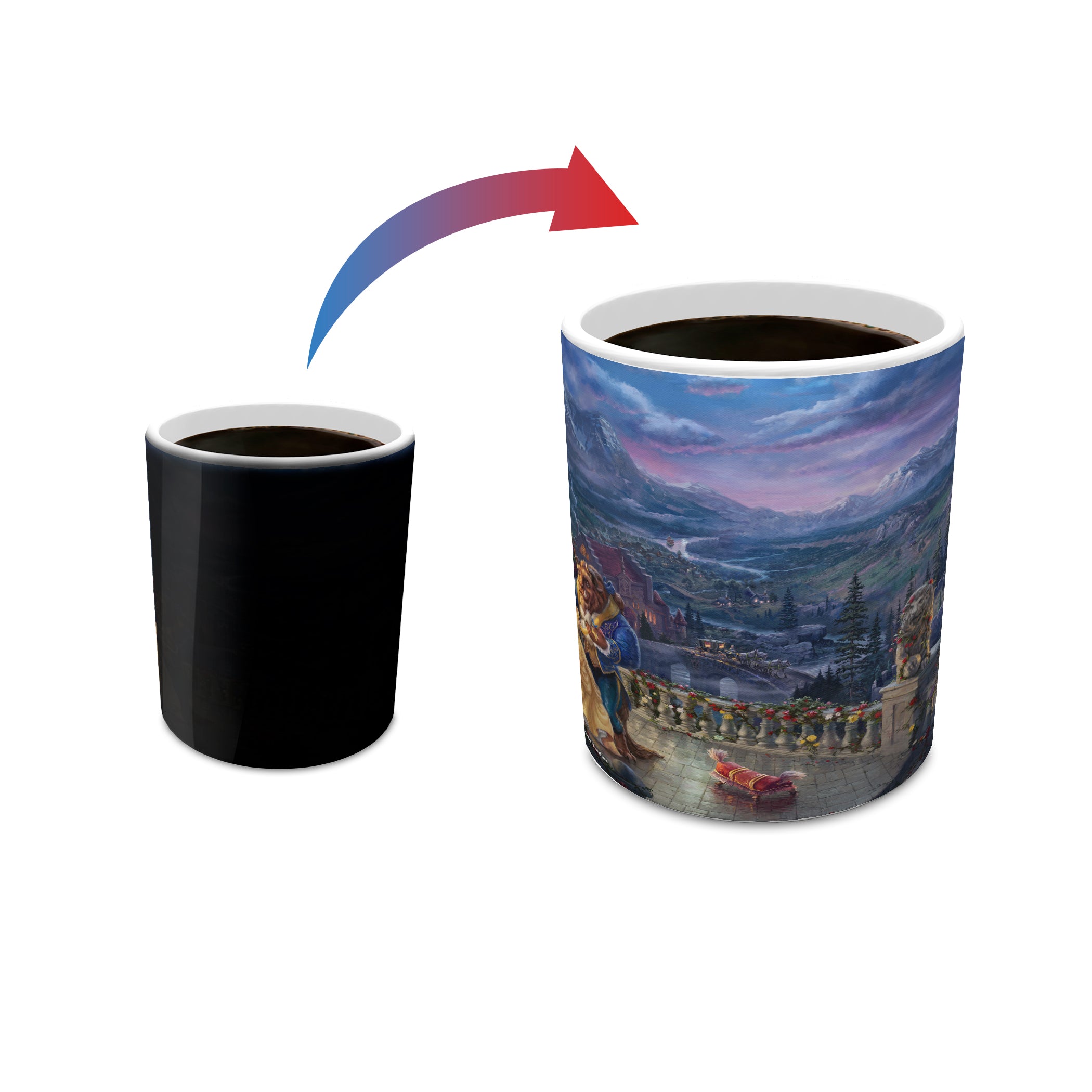 Disney (Beauty and the Beast Dancing in the Moonlight) Morphing Mugs®  Heat-Sensitive Mug MMUG621
