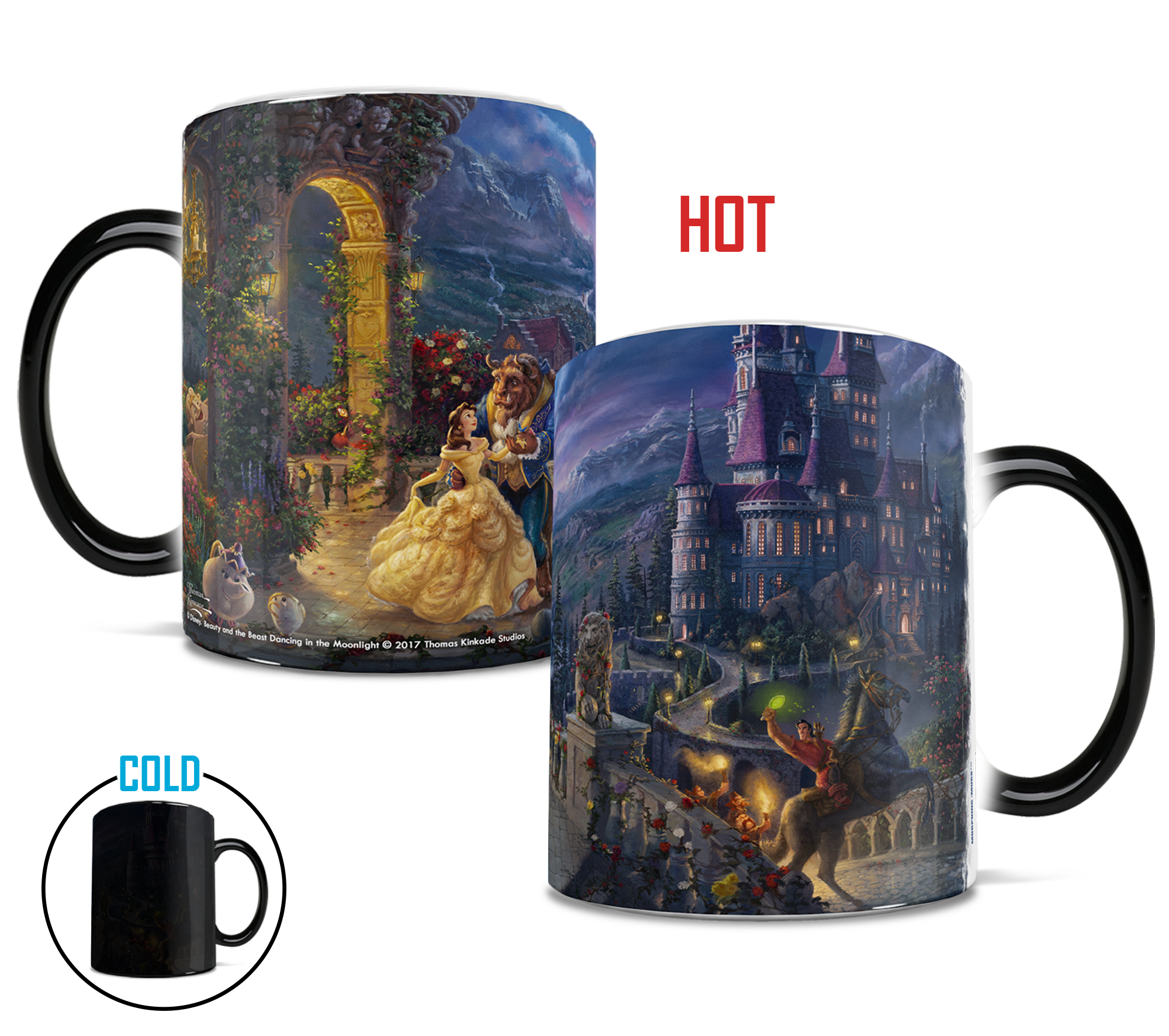 Disney (Beauty and the Beast Dancing in the Moonlight) Morphing Mugs®  Heat-Sensitive Mug MMUG621