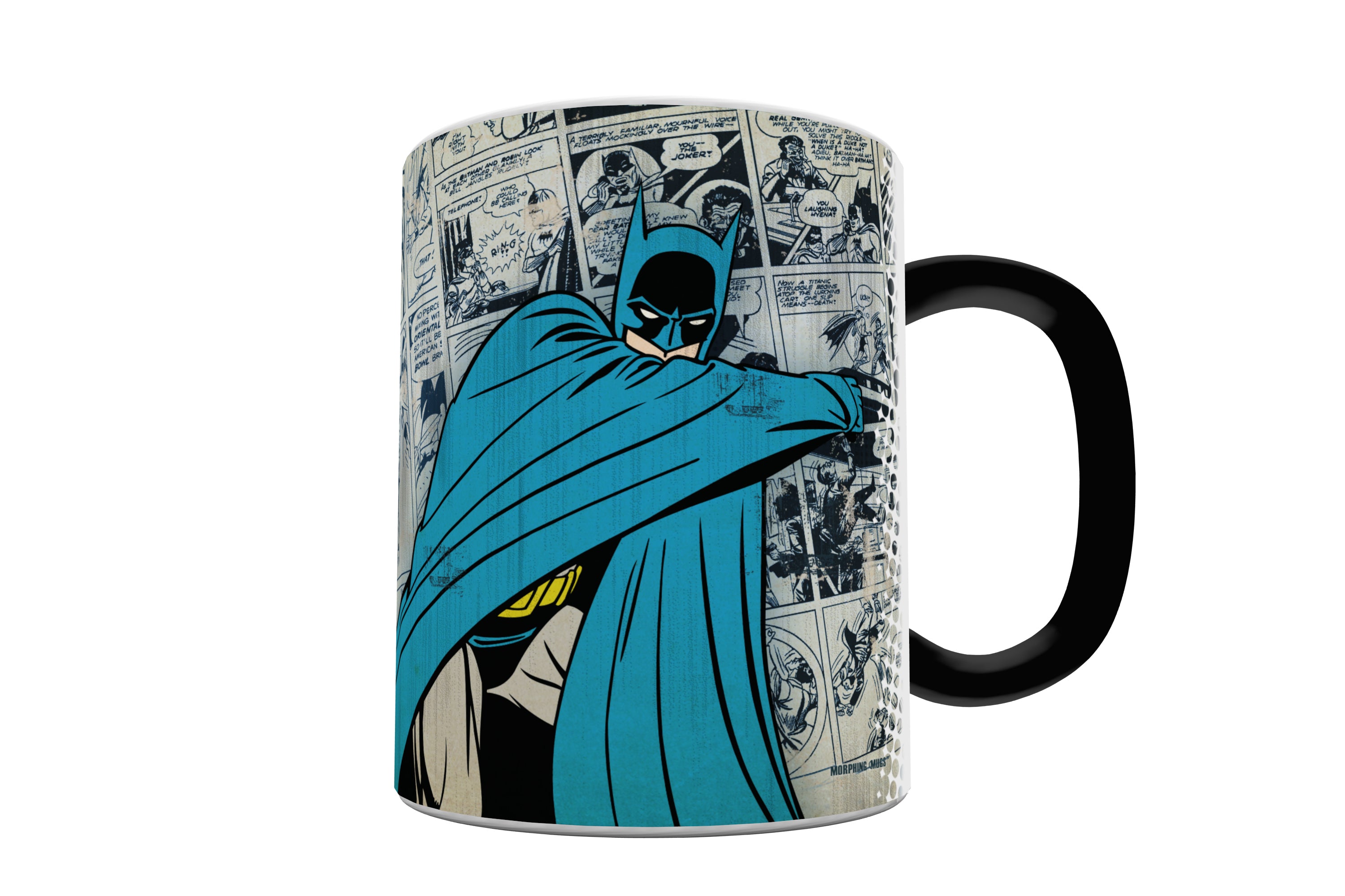 DC Comics (Batman - Retro Logo) Morphing Mugs® Heat-Sensitive Mug MMUG622