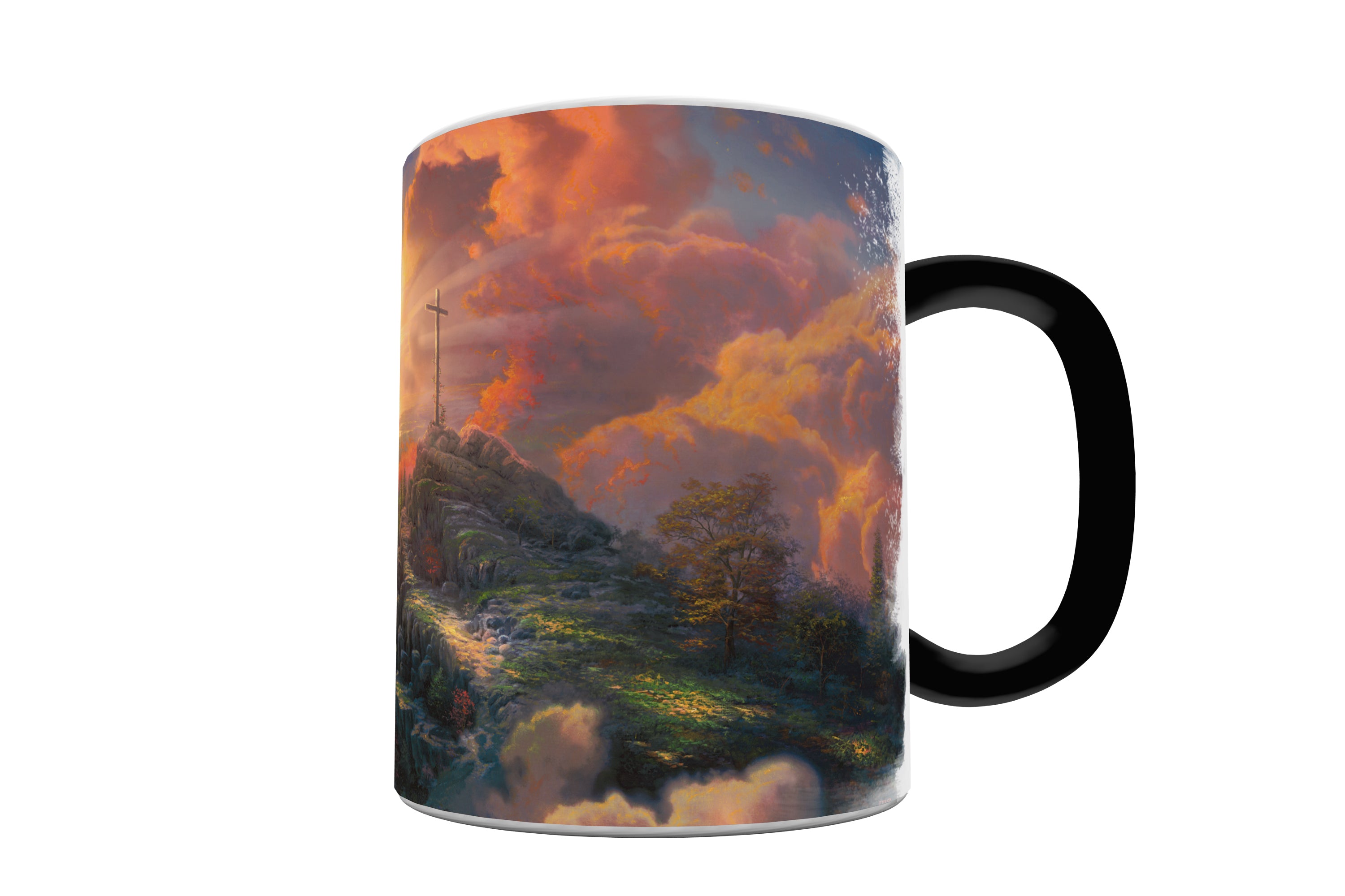 Thomas Kinkade Studios (The Cross) Morphing Mugs® Heat-Sensitive Mug MMUG628