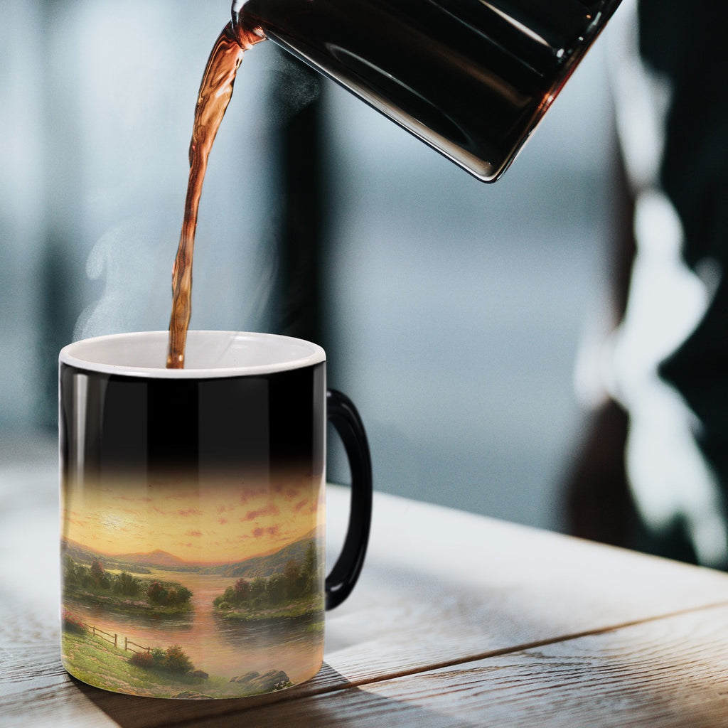 Thomas Kinkade Studios (Sunrise Chapel) Morphing Mugs® Heat-Sensitive Mug MMUG629