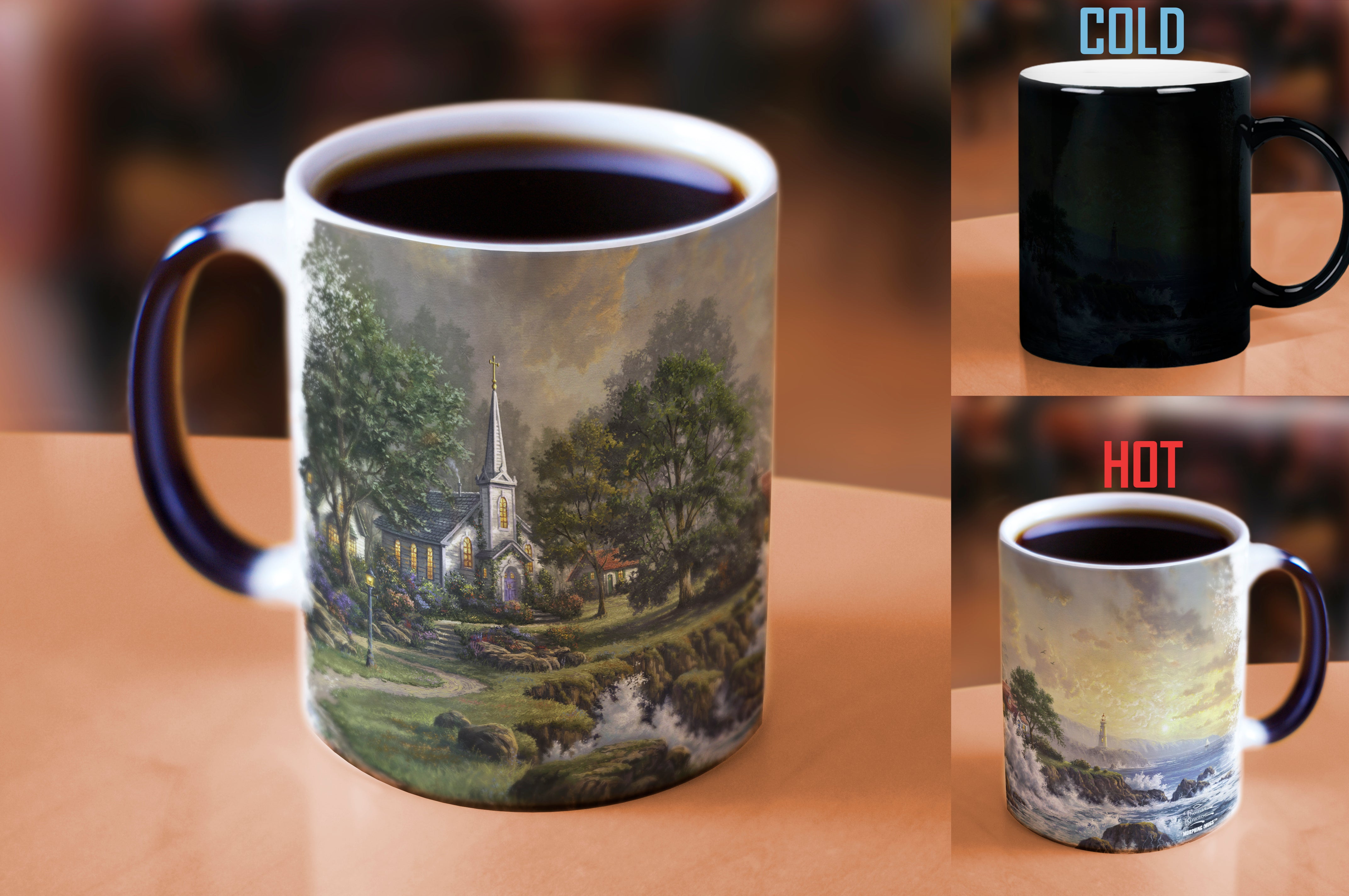 Thomas Kinkade Studios (Seaside Haven) Morphing Mugs® Heat-Sensitive Mug MMUG630