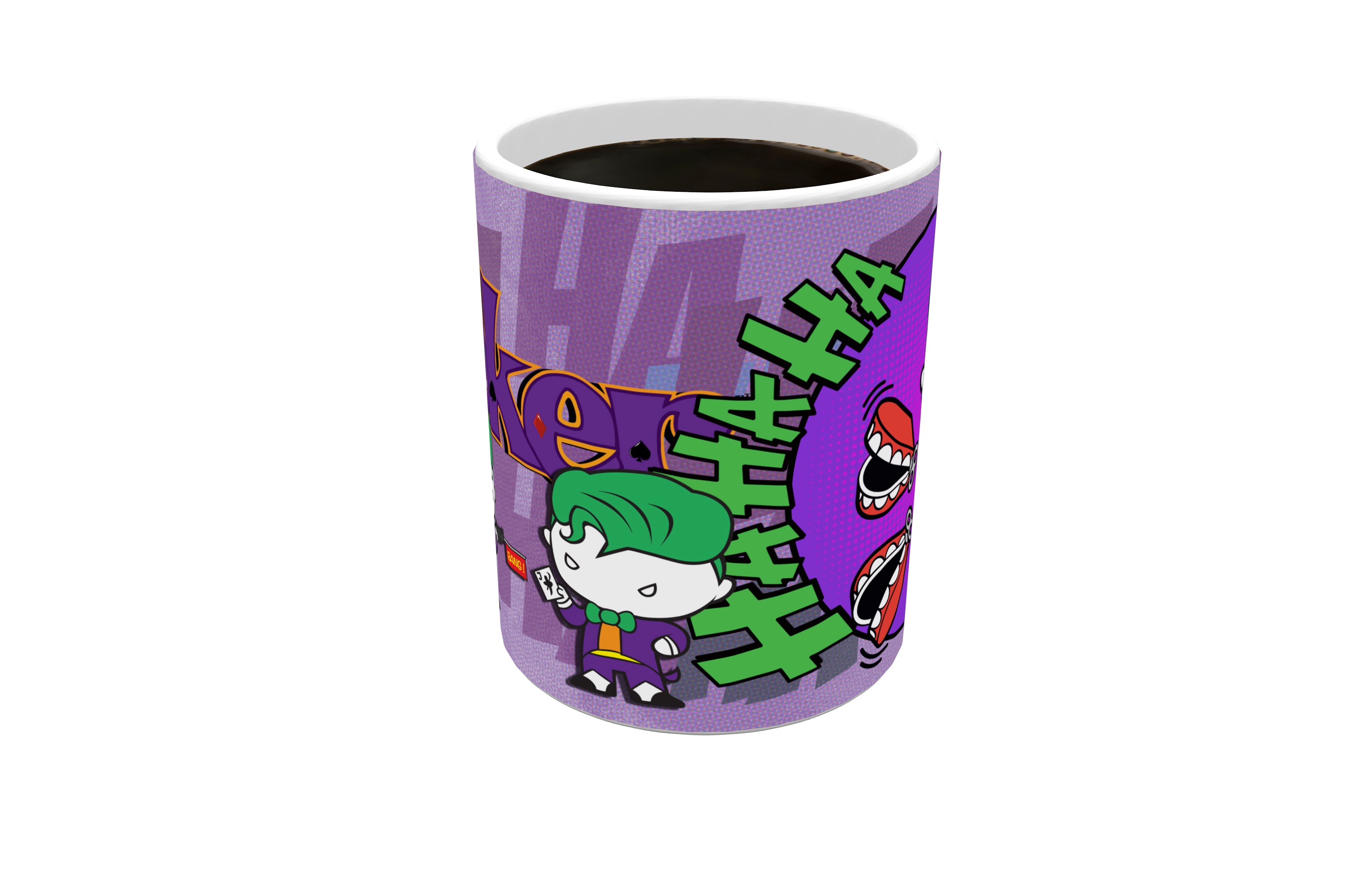 DC Comics (Justice League - Joker Cartoon) Morphing Mugs® Heat-Sensitive Mug MMUG644