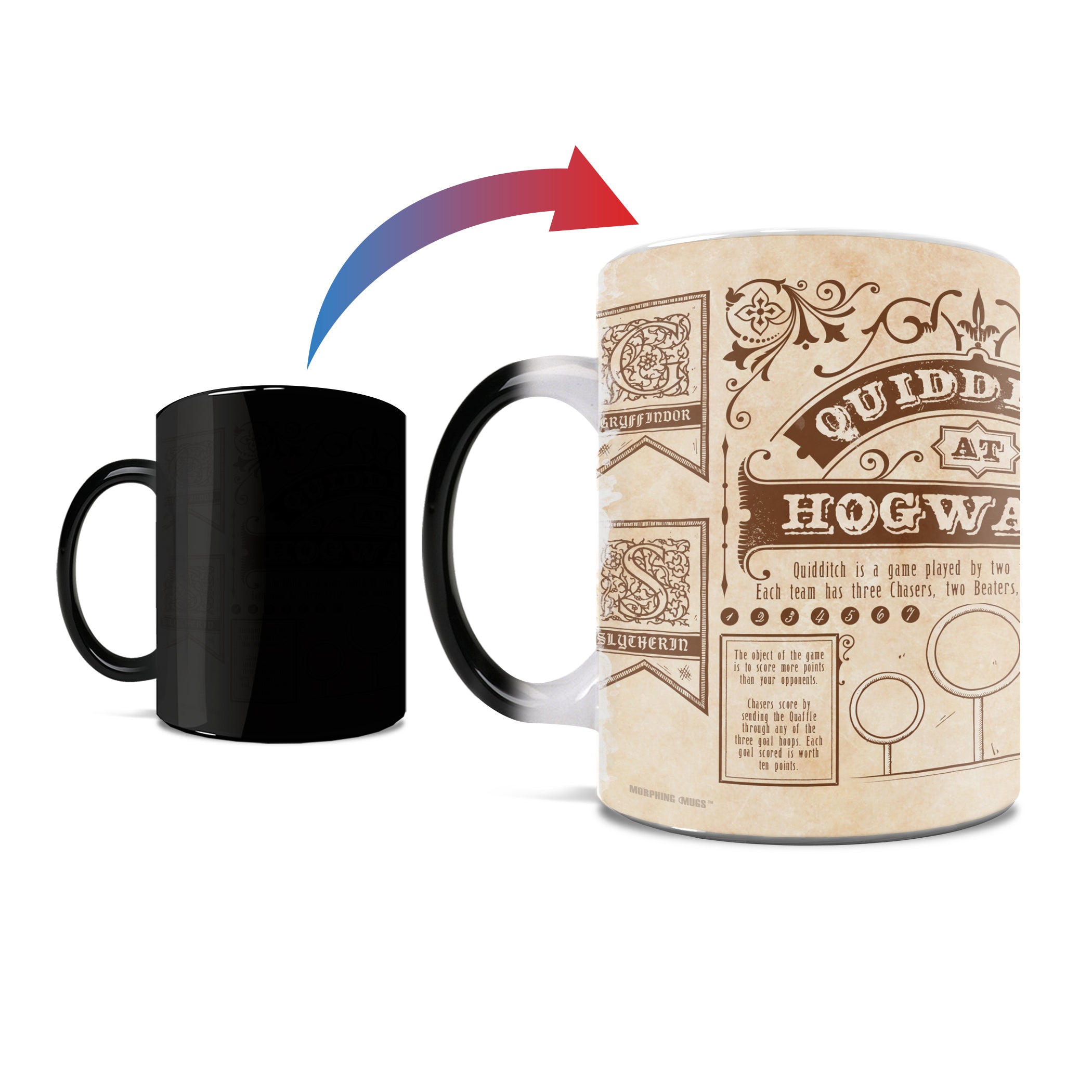 Harry Potter (Quidditch Rules)  Morphing Mugs® Heat-Sensitive Mug MMUG648