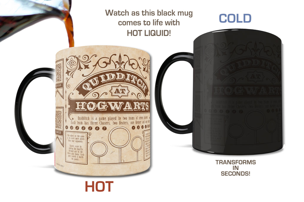 Harry Potter (Quidditch Rules)  Morphing Mugs® Heat-Sensitive Mug MMUG648