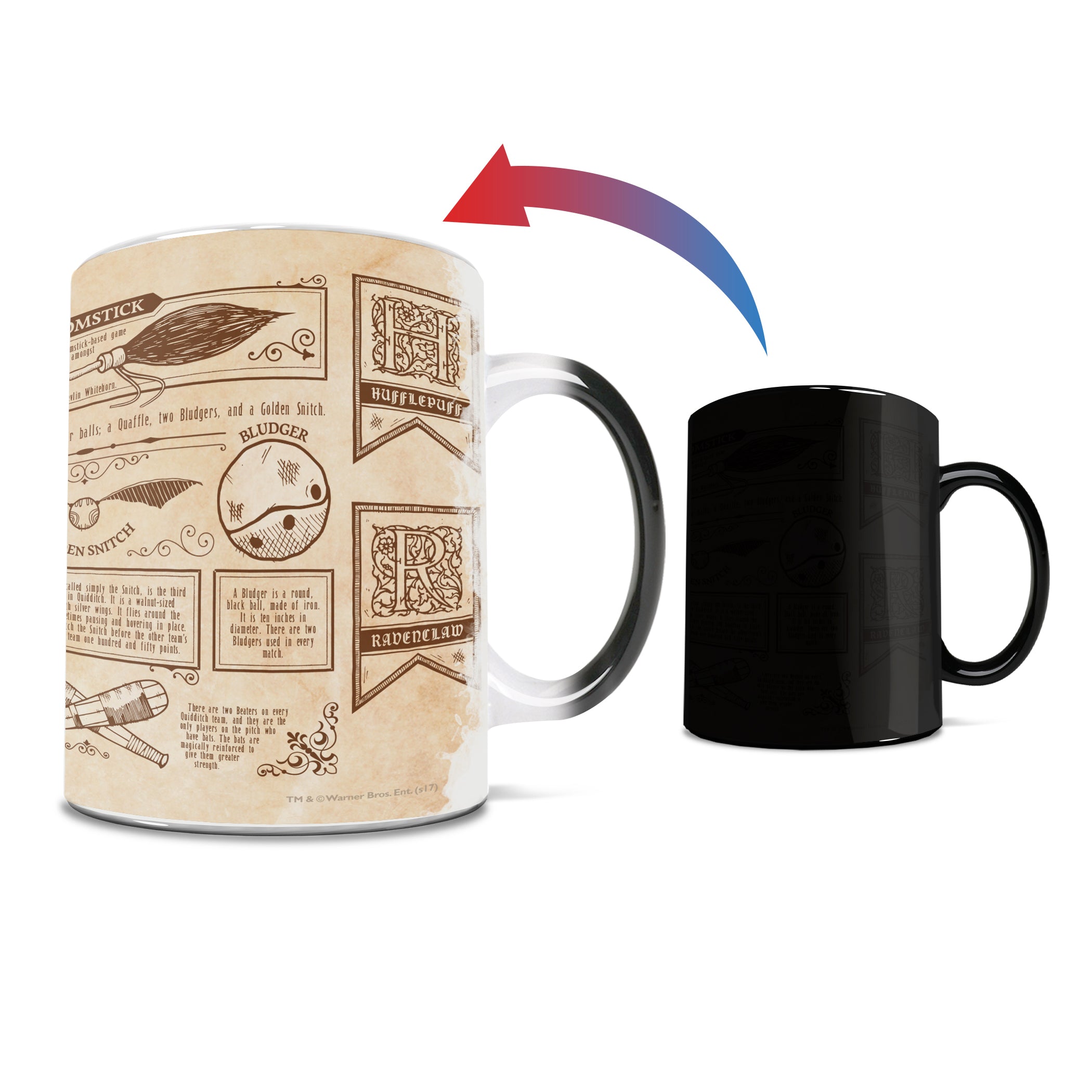Harry Potter (Quidditch Rules)  Morphing Mugs® Heat-Sensitive Mug MMUG648