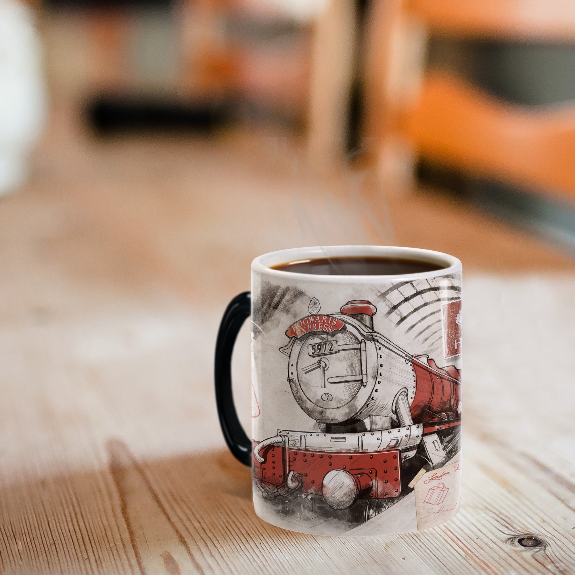Harry Potter (Platform 9¾ Hogwarts Express)  Morphing Mugs® Heat-Sensitive Mug MMUG649