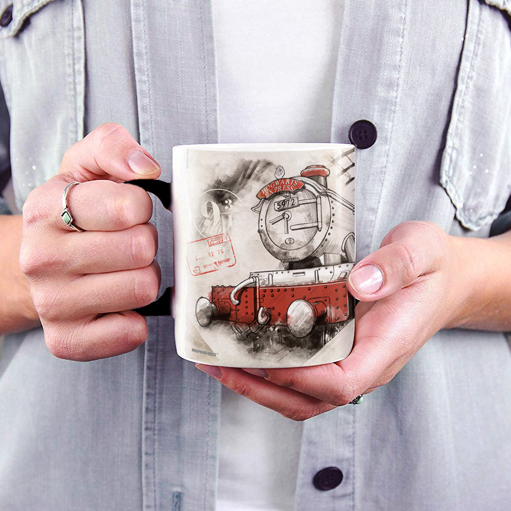 Harry Potter (Platform 9¾ Hogwarts Express)  Morphing Mugs® Heat-Sensitive Mug MMUG649