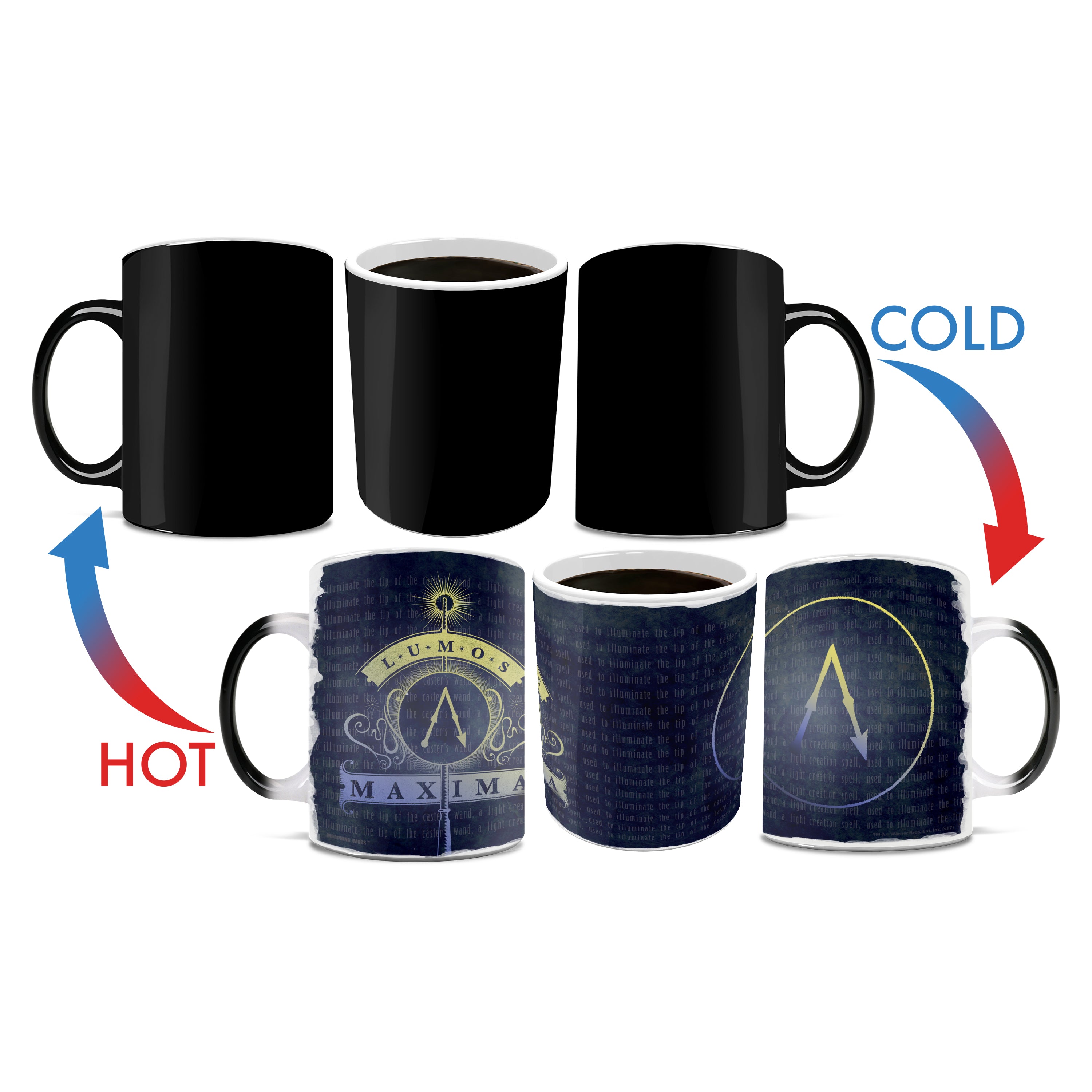 Harry Potter (Lumos Maxima) Morphing Mugs® Heat-Sensitive Mug MMUG650
