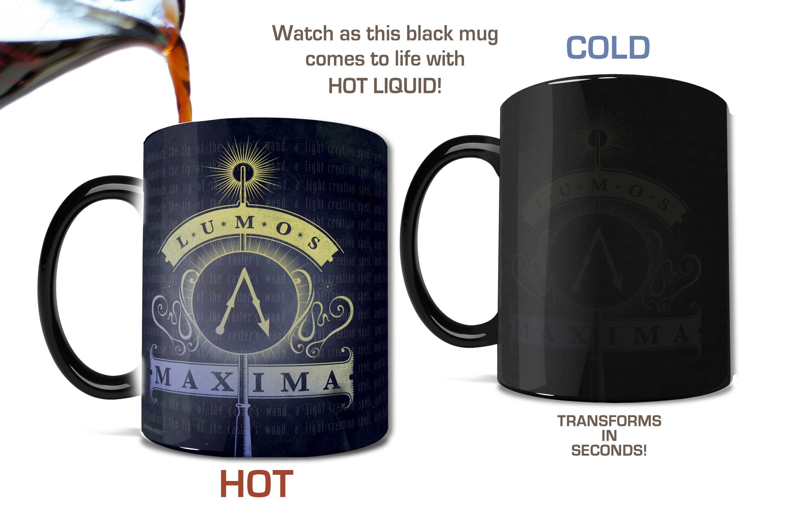Harry Potter (Lumos Maxima) Morphing Mugs® Heat-Sensitive Mug MMUG650