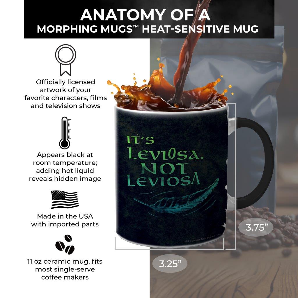 Harry Potter (Wingardium Leviosa) Morphing Mugs® Heat-Sensitive Mug MMUG651