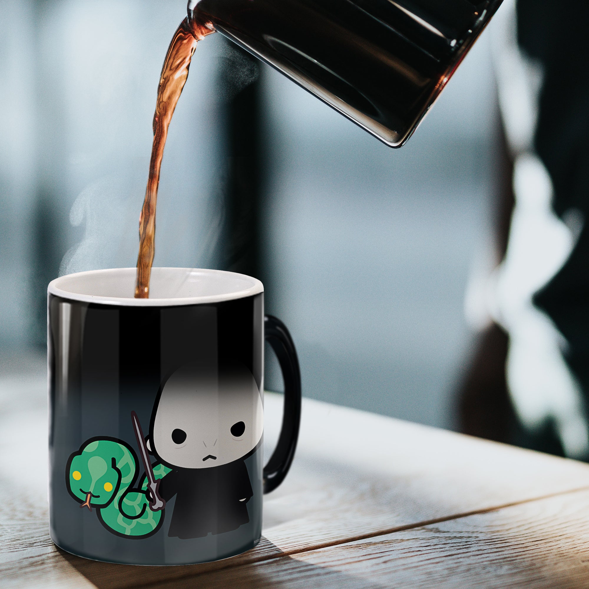 Harry Potter (Cartoon Voldemort - Dark Arts)  Morphing Mugs® Heat-Sensitive Mug MMUG652