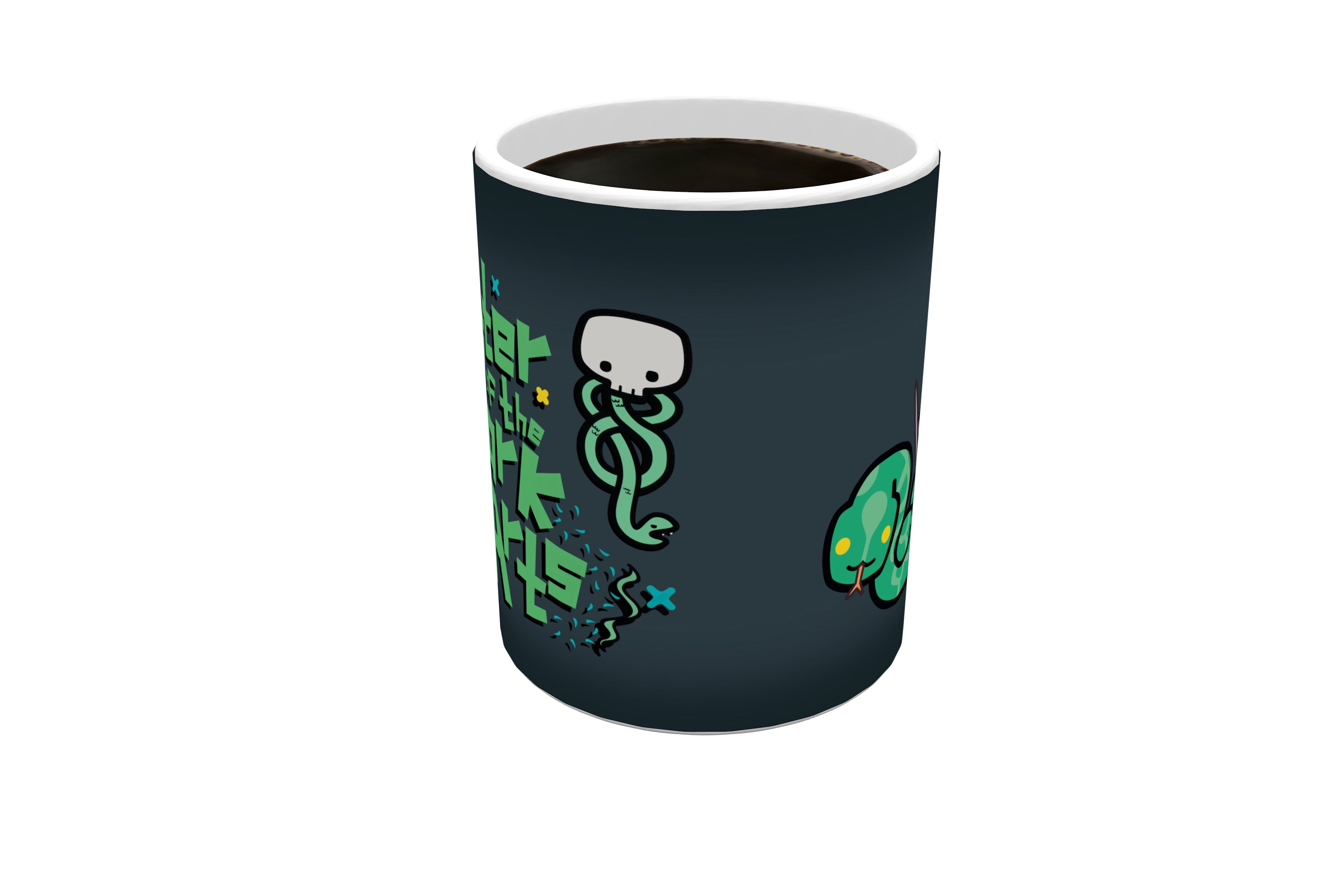 Harry Potter (Cartoon Voldemort - Dark Arts)  Morphing Mugs® Heat-Sensitive Mug MMUG652