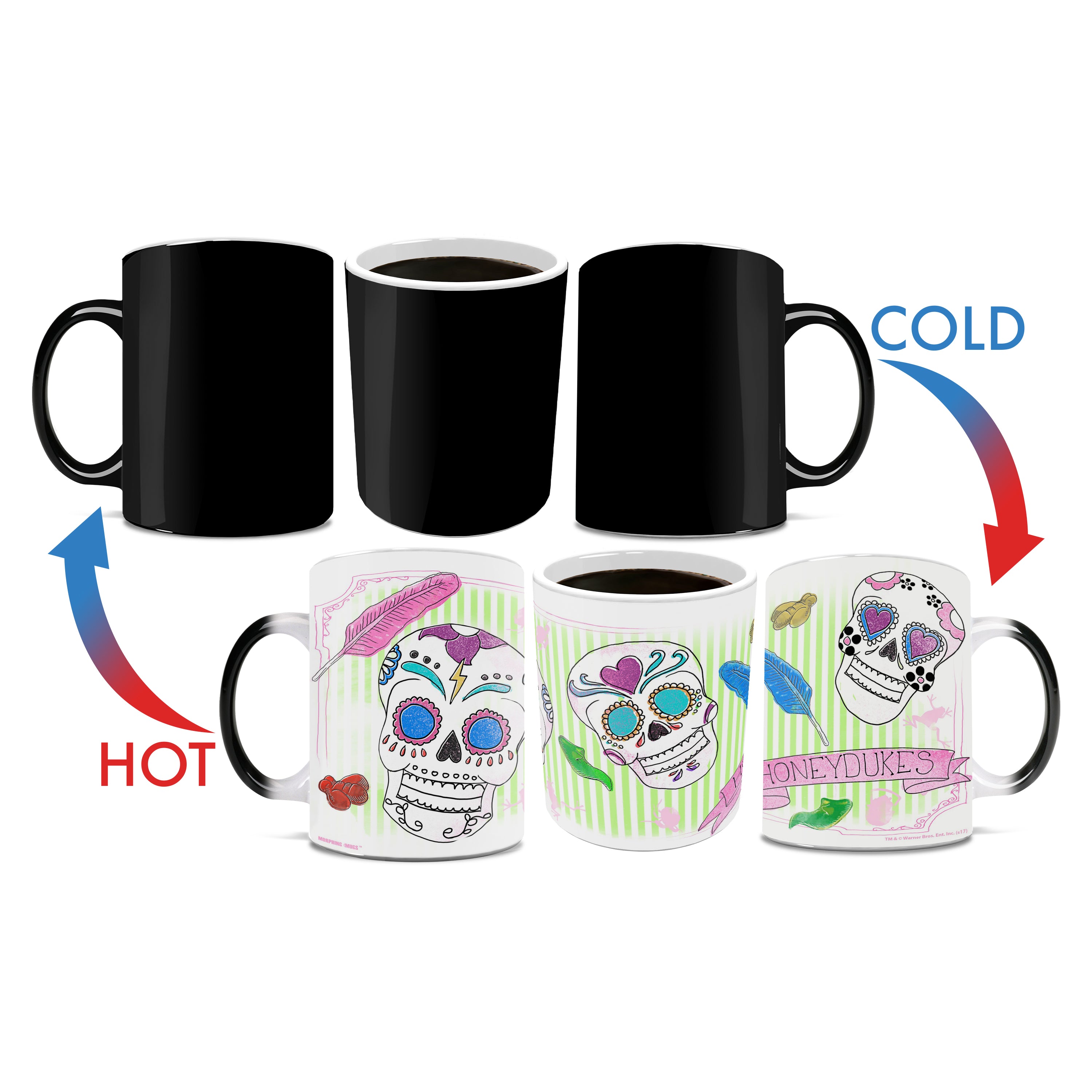Harry Potter (Honeydukes Sugar Skull) Morphing Mugs® Heat-Sensitive Mug MMUG653