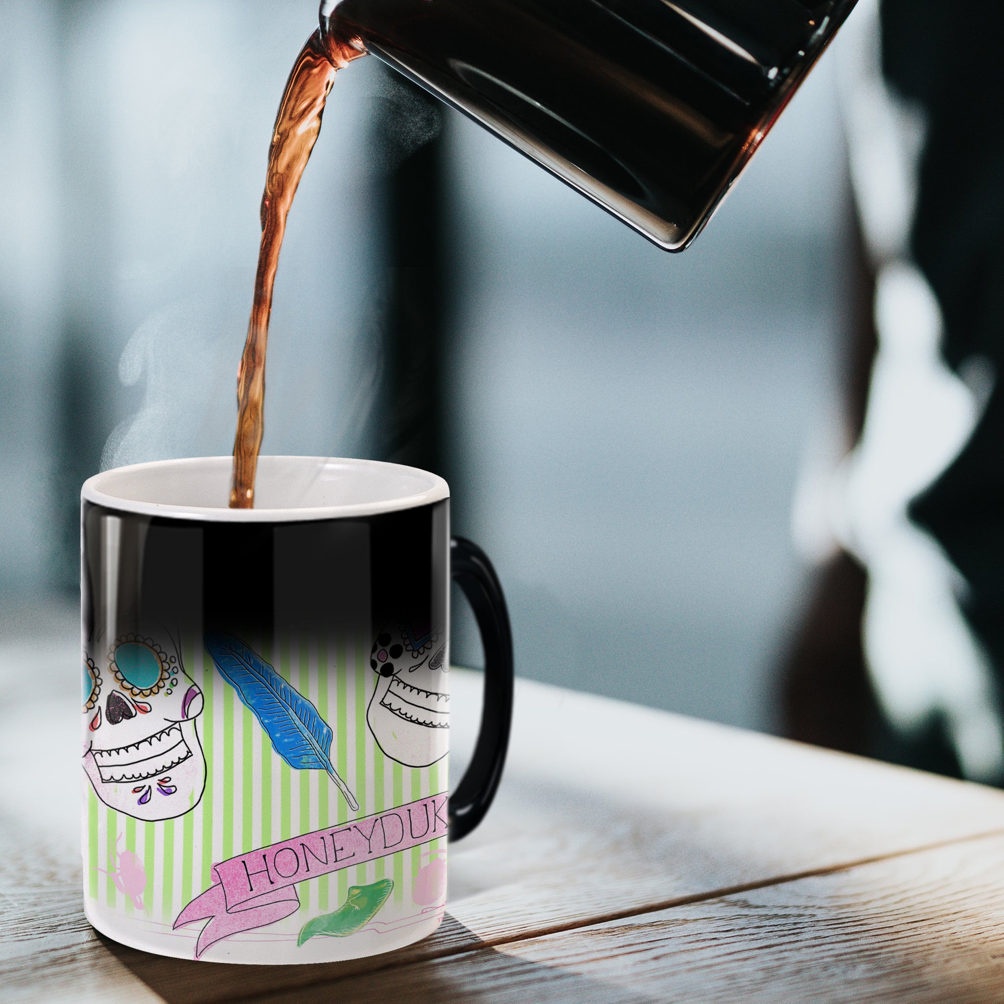 Harry Potter (Honeydukes Sugar Skull) Morphing Mugs® Heat-Sensitive Mug MMUG653
