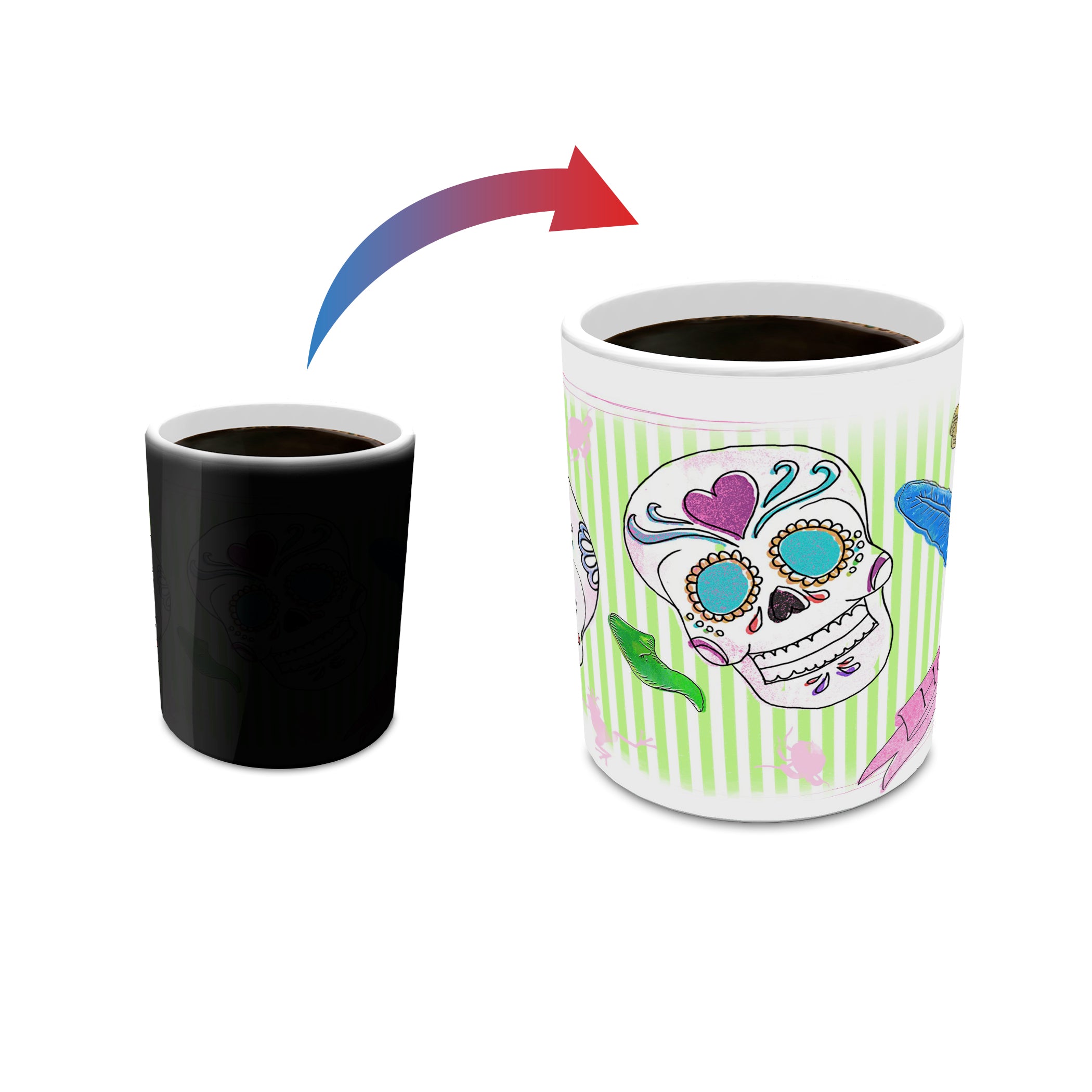 Harry Potter (Honeydukes Sugar Skull) Morphing Mugs® Heat-Sensitive Mug MMUG653