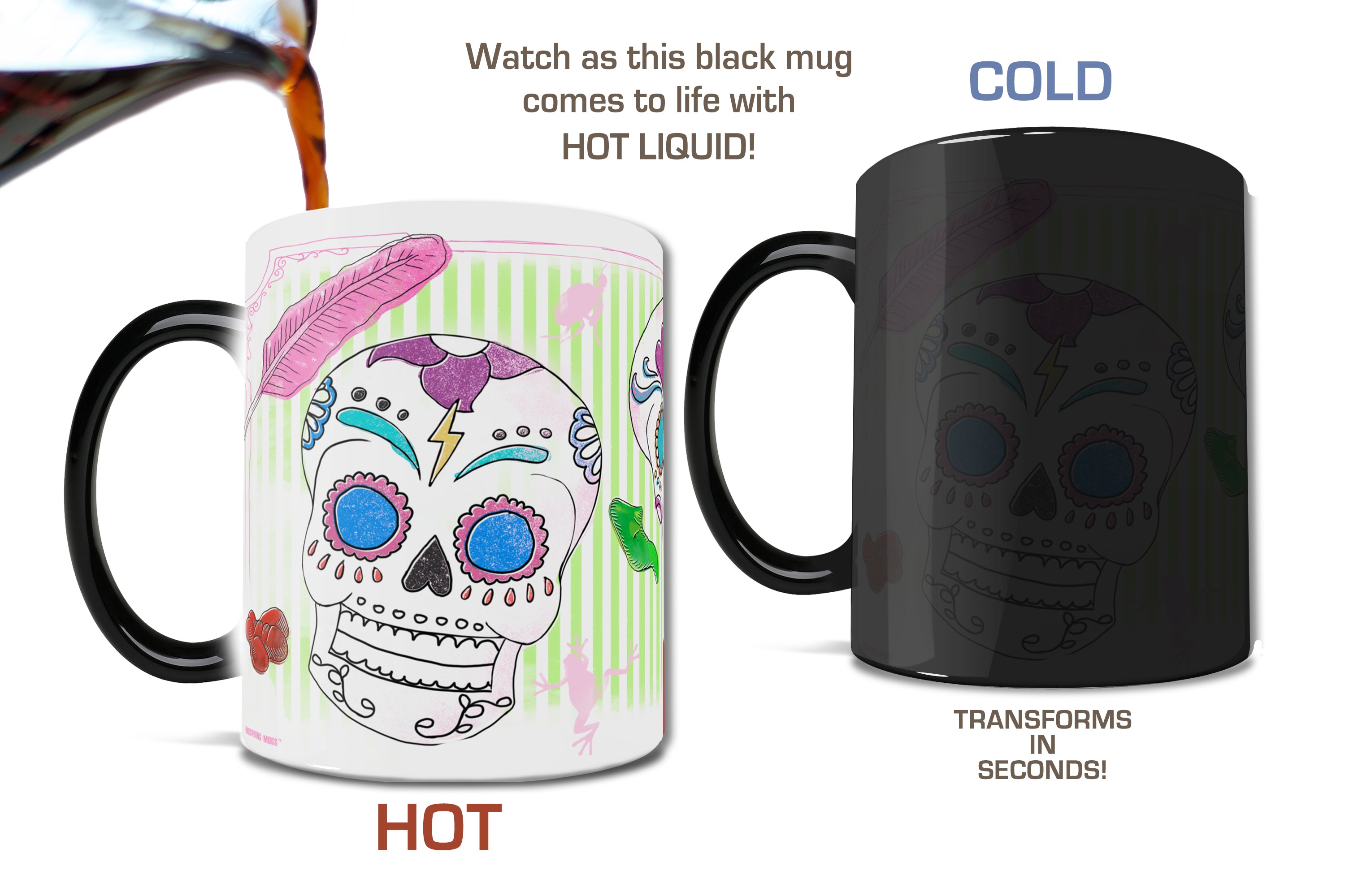Harry Potter (Honeydukes Sugar Skull) Morphing Mugs® Heat-Sensitive Mug MMUG653