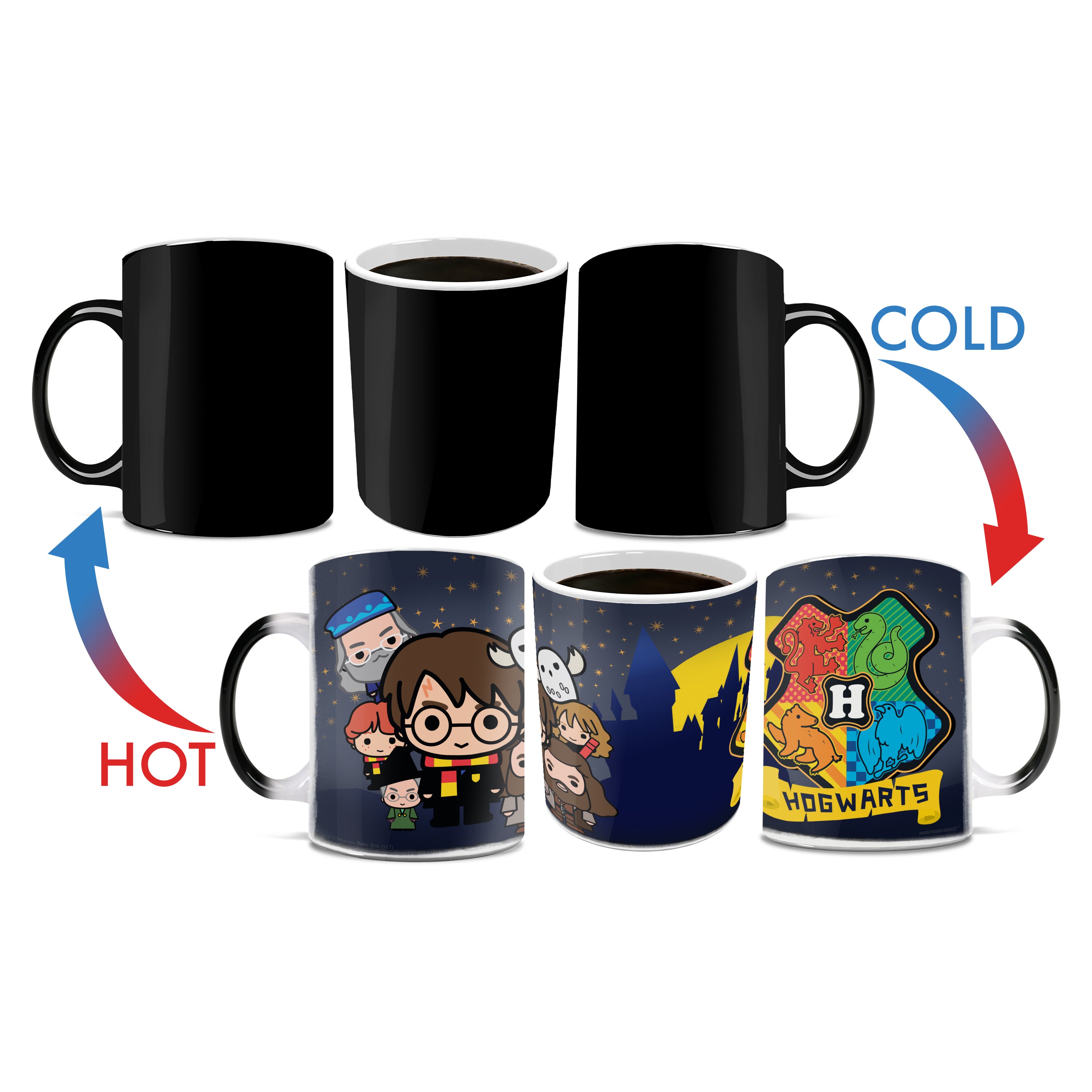 Harry Potter (Cartoon Hogwarts) Morphing Mugs® Heat-Sensitive Mug MMUG657