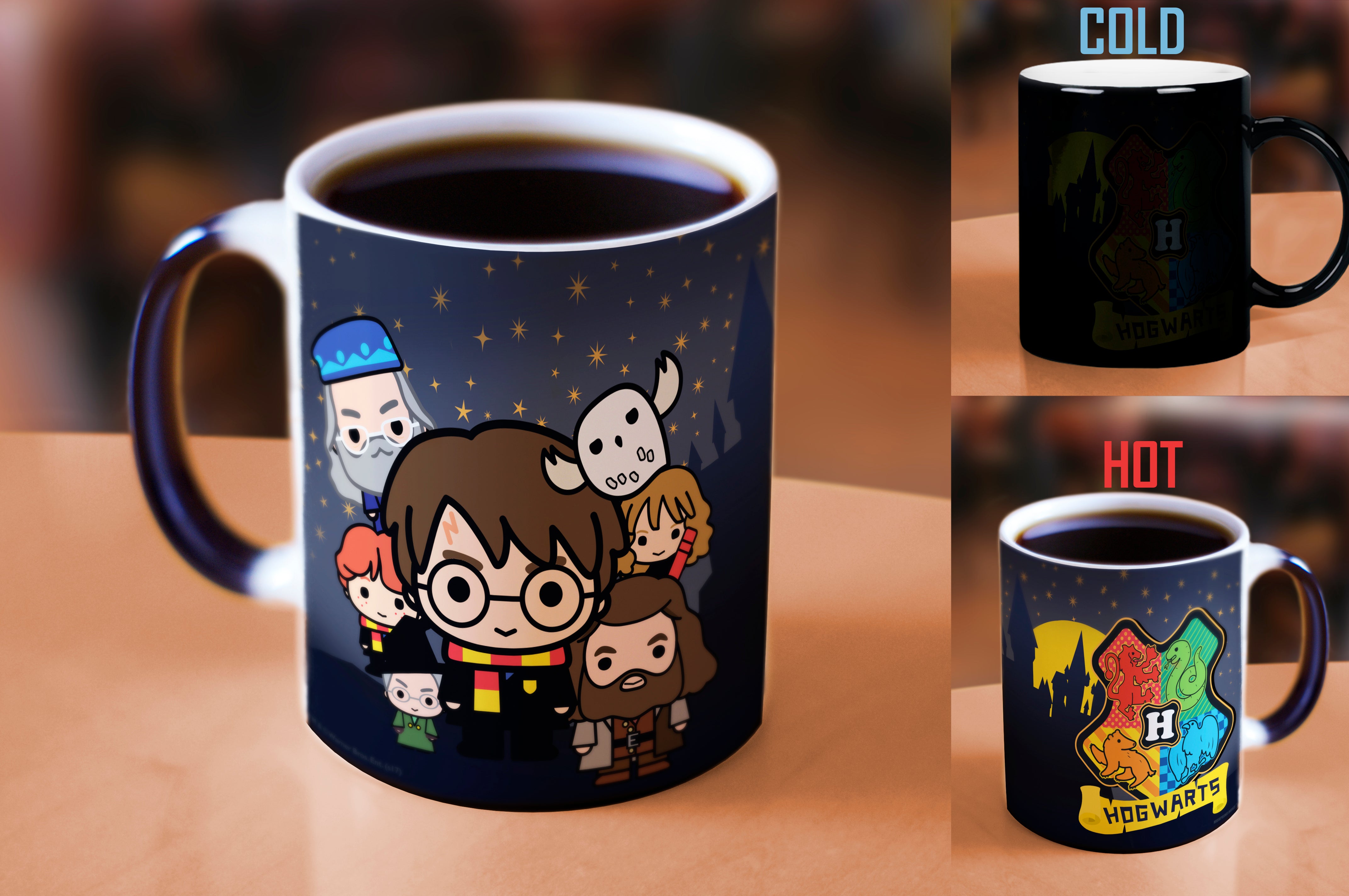 Harry Potter (Cartoon Hogwarts) Morphing Mugs® Heat-Sensitive Mug MMUG657