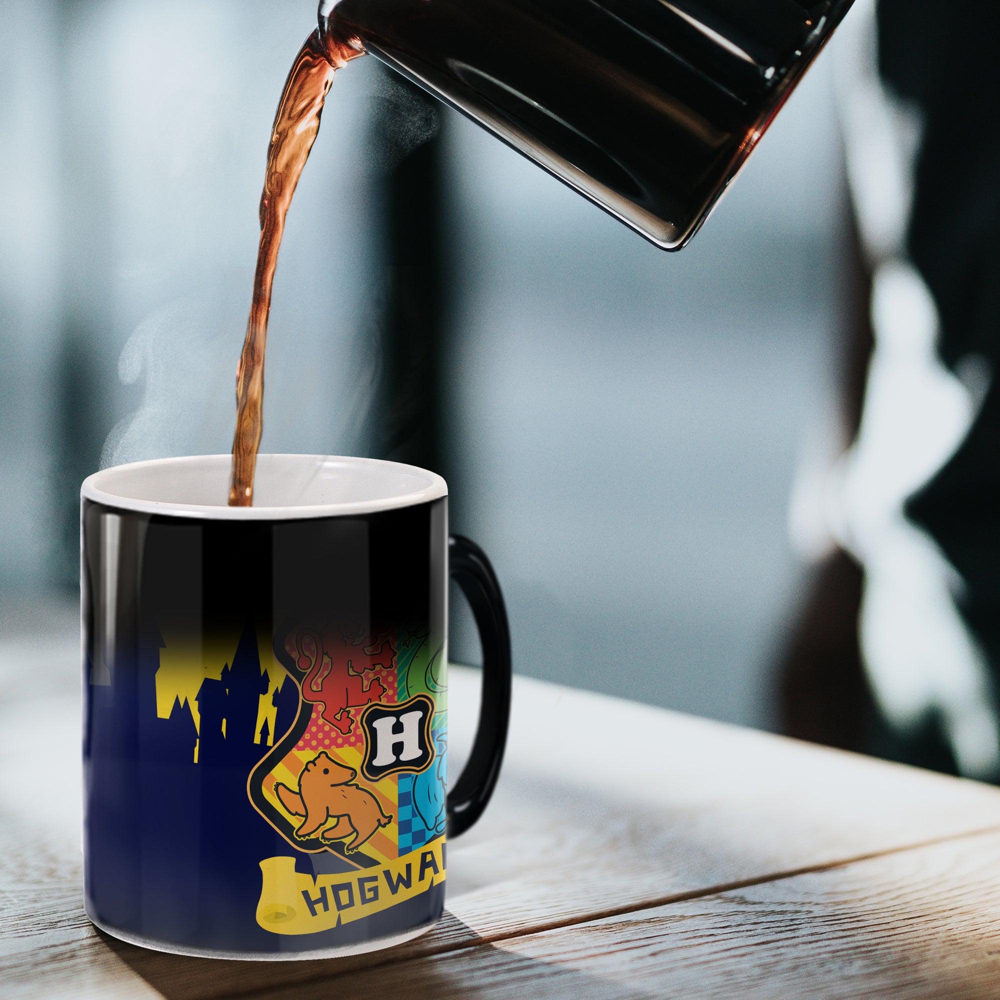 Harry Potter (Cartoon Hogwarts) Morphing Mugs® Heat-Sensitive Mug MMUG657