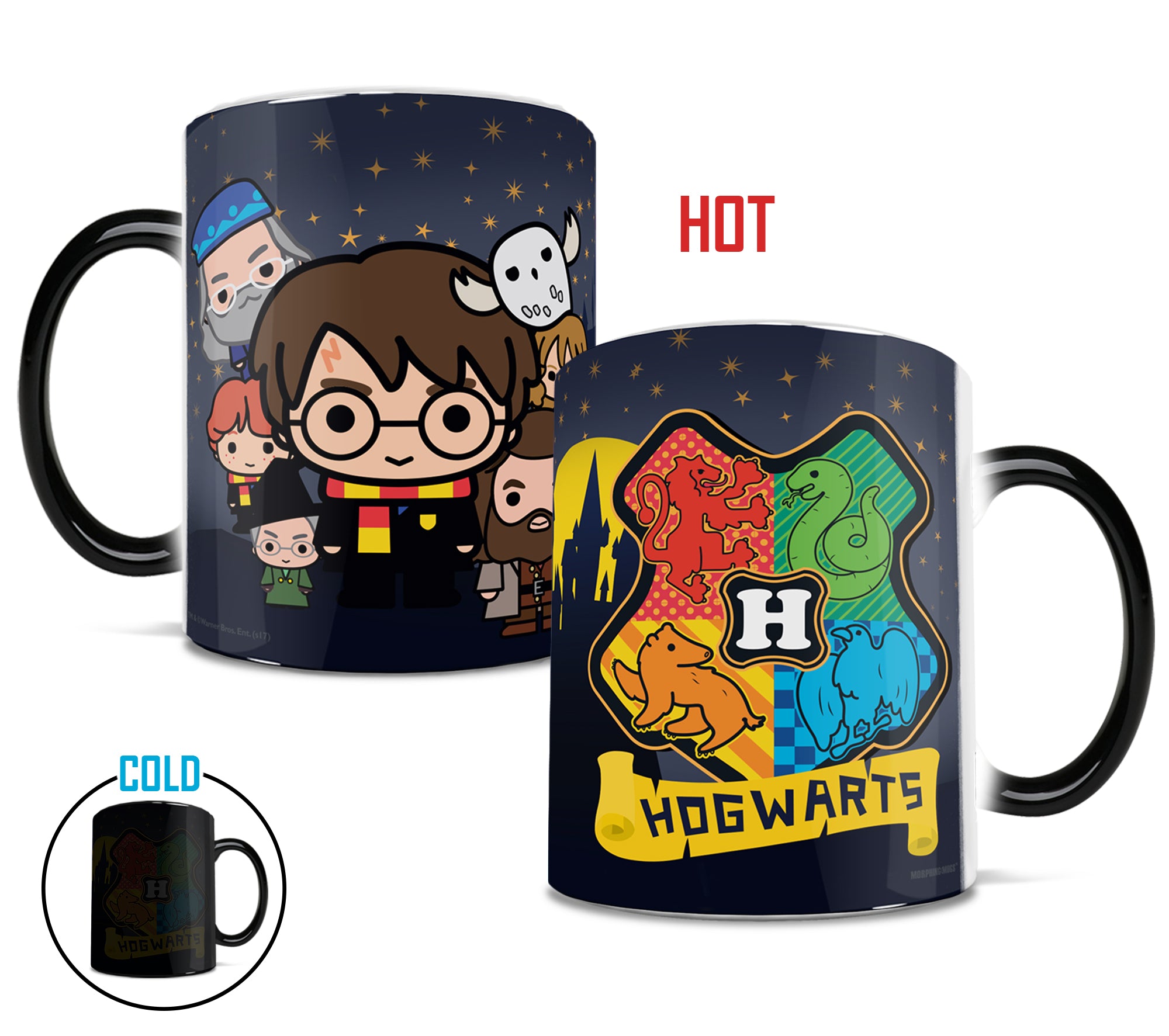 Harry Potter (Cartoon Hogwarts) Morphing Mugs® Heat-Sensitive Mug MMUG657