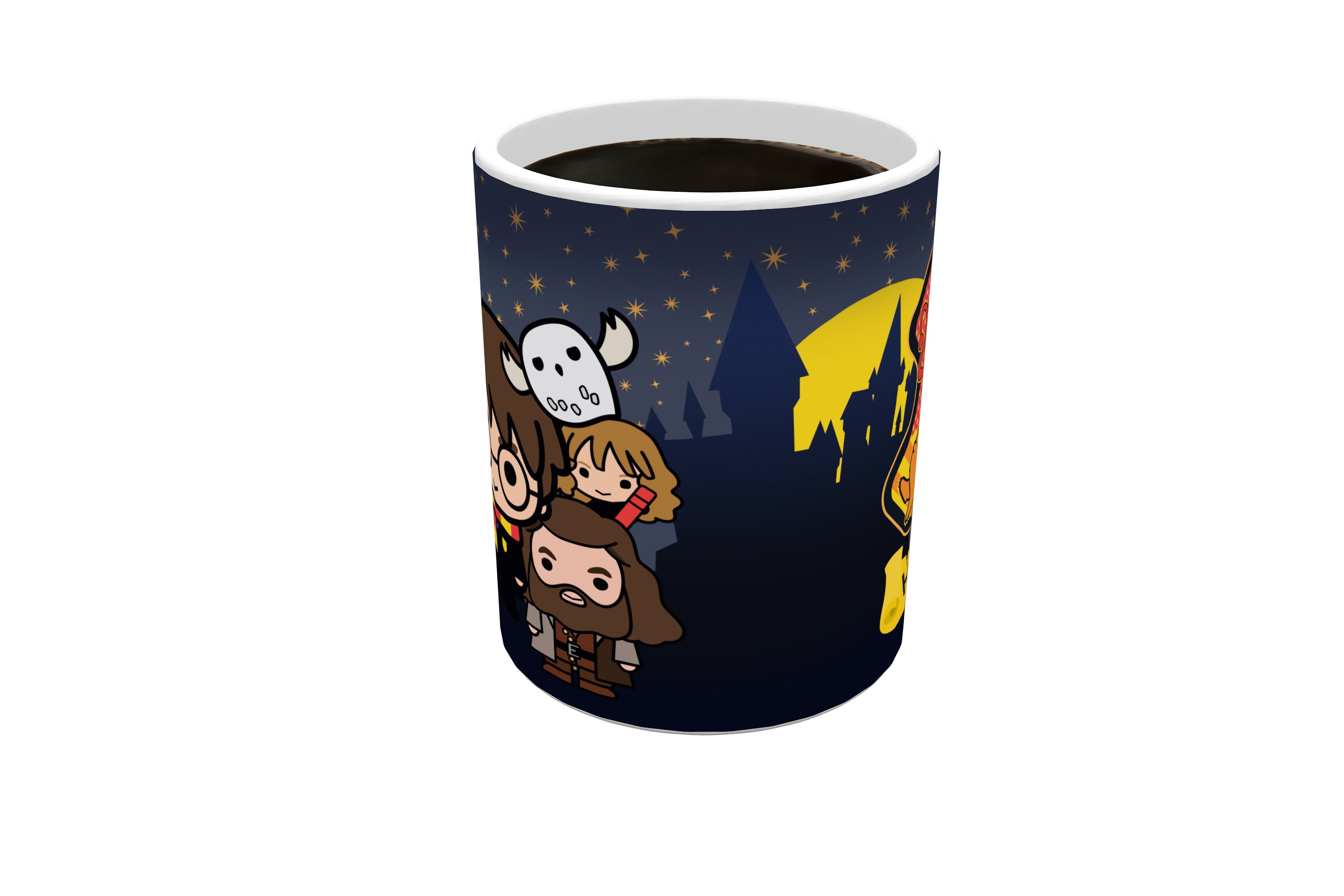 Harry Potter (Cartoon Hogwarts) Morphing Mugs® Heat-Sensitive Mug MMUG657